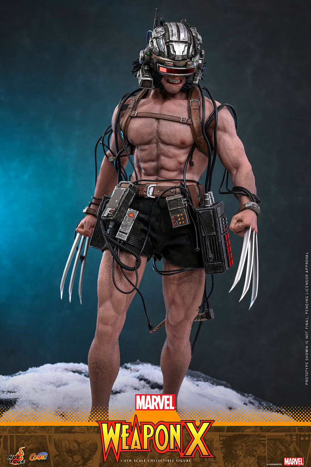 PRE-ORDER Hot Toys Marvel Comics Weapon X 1/6th Scale Figure