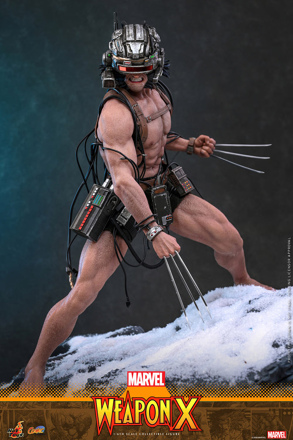 PRE-ORDER Hot Toys Marvel Comics Weapon X 1/6th Scale Figure