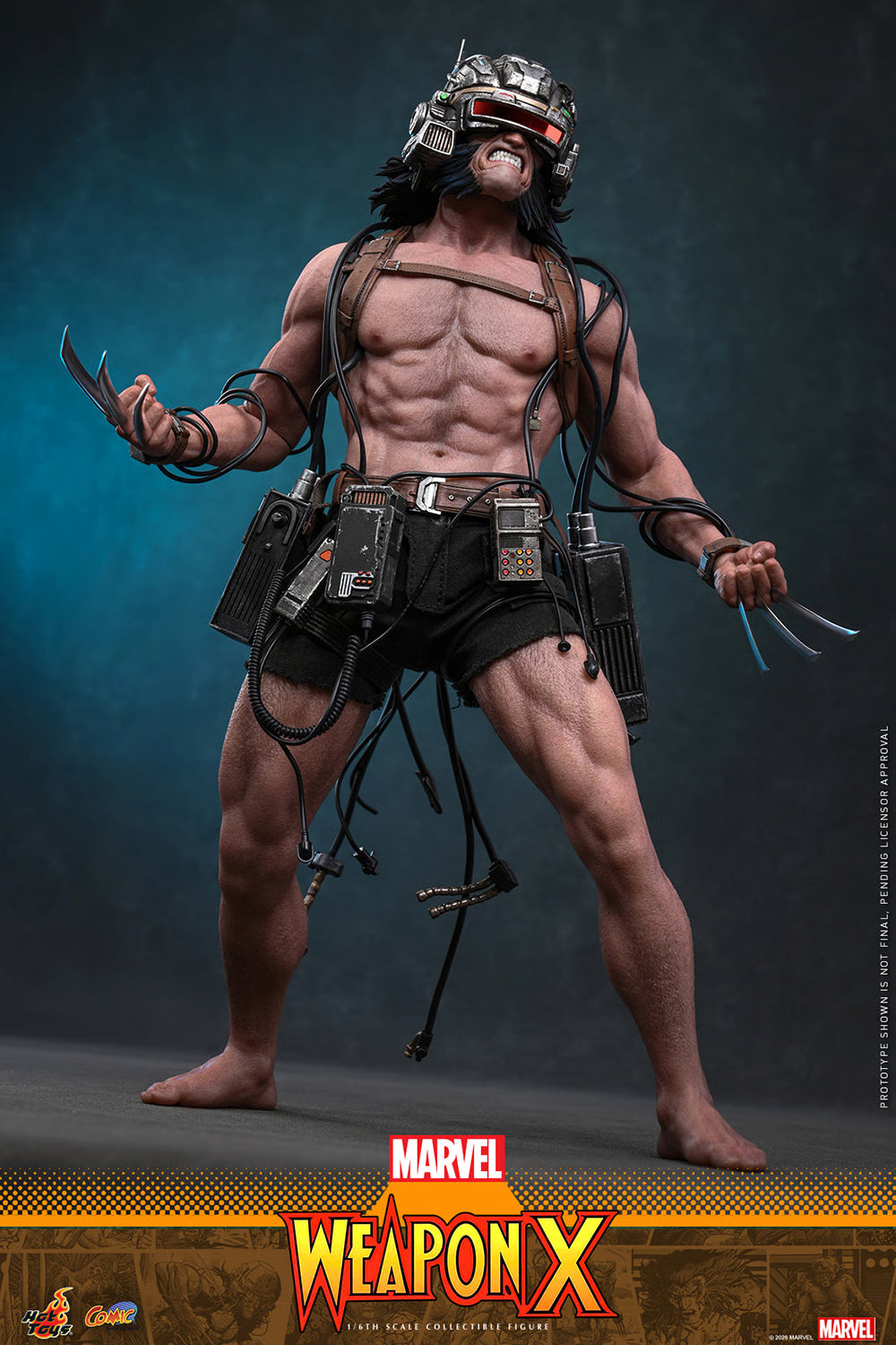PRE-ORDER Hot Toys Marvel Comics Weapon X 1/6th Scale Figure