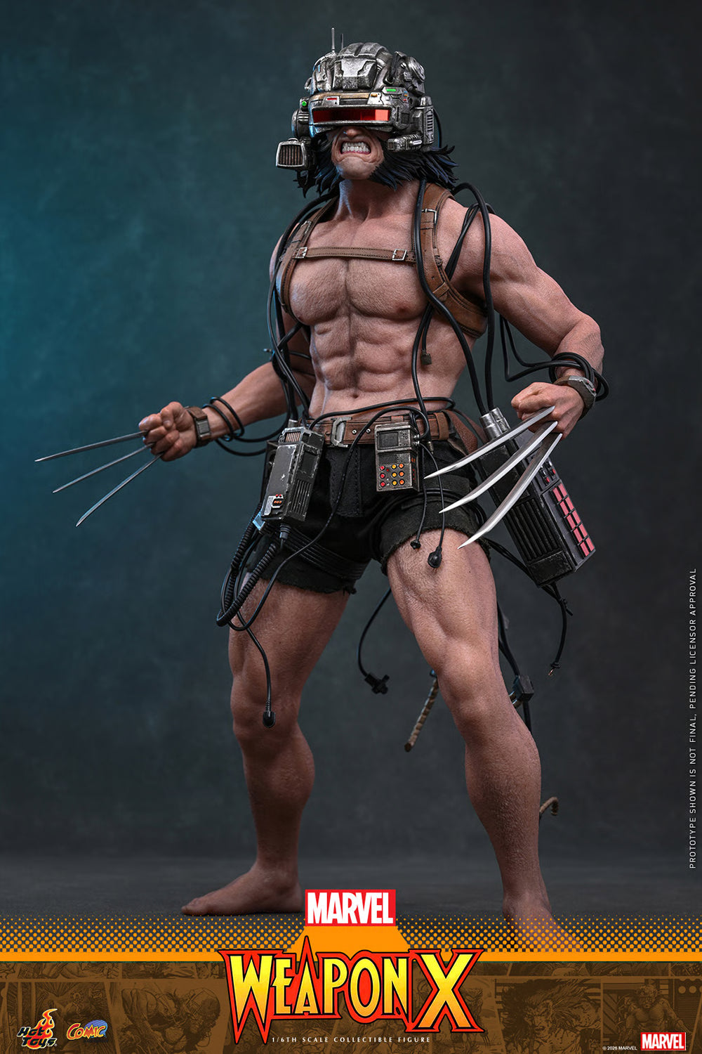 PRE-ORDER Hot Toys Marvel Comics Weapon X 1/6th Scale Figure