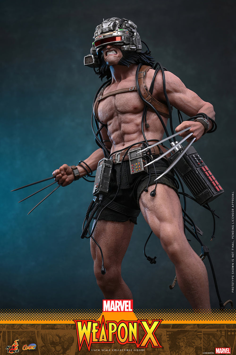 PRE-ORDER Hot Toys Marvel Comics Weapon X 1/6th Scale Figure