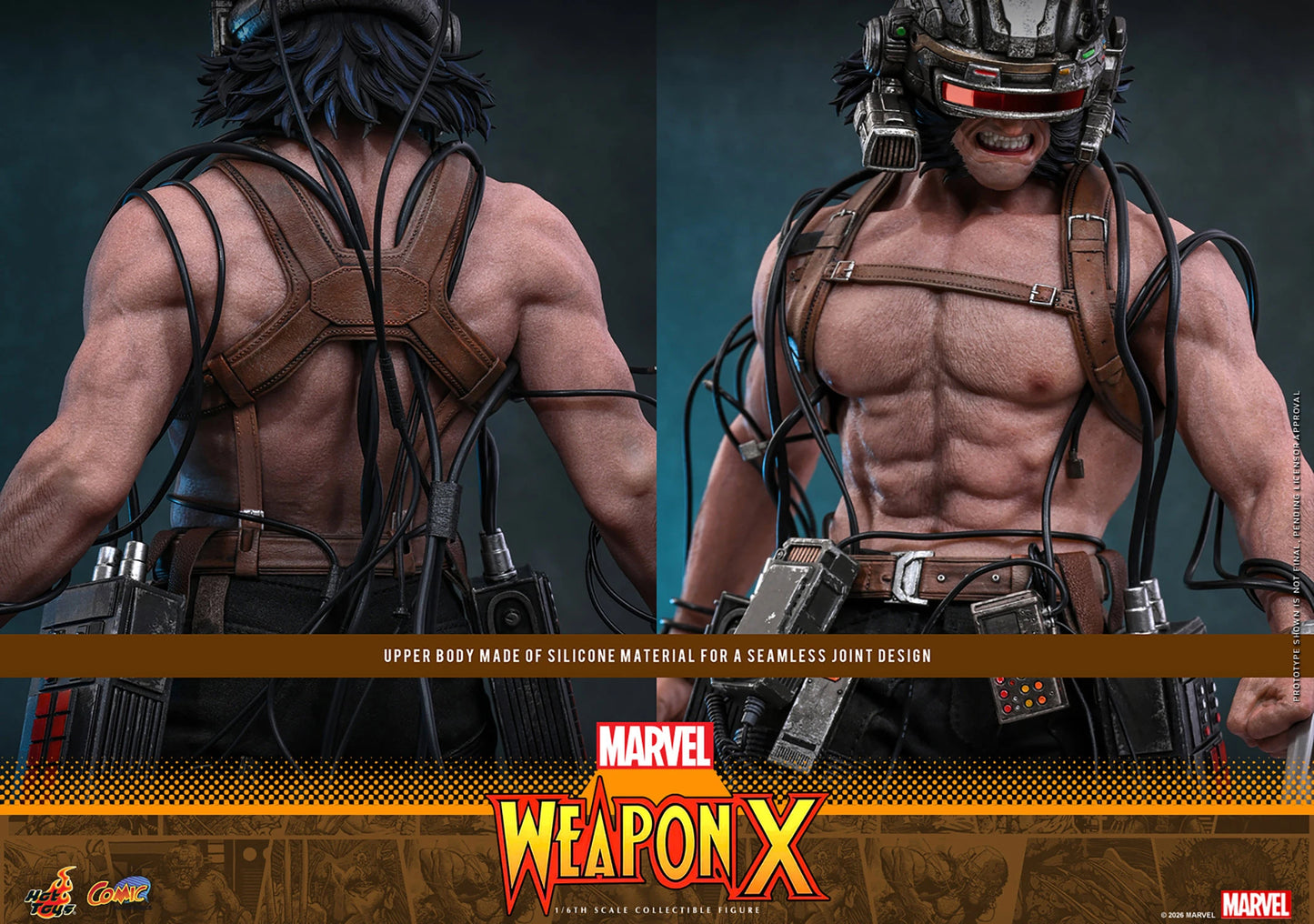 PRE-ORDER Hot Toys Marvel Comics Weapon X 1/6th Scale Figure