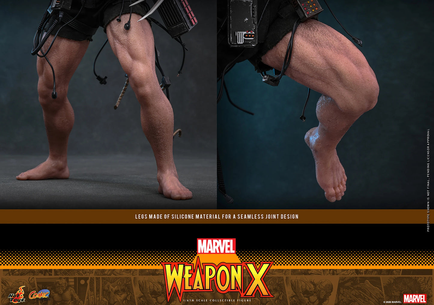 PRE-ORDER Hot Toys Marvel Comics Weapon X 1/6th Scale Figure