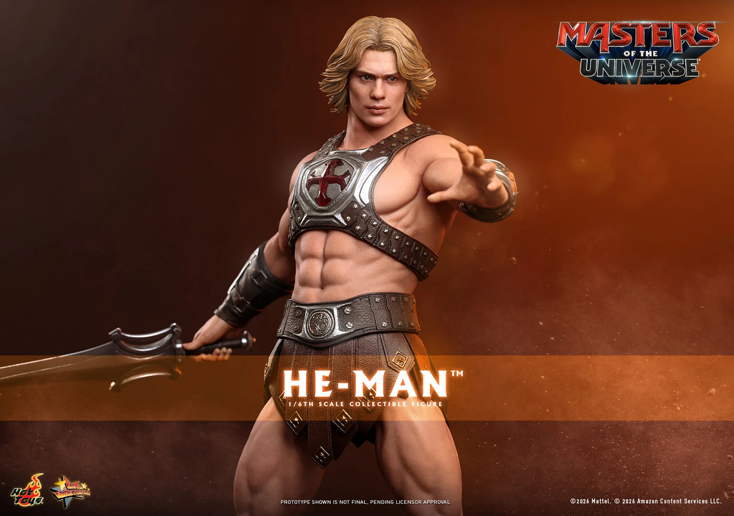 PRE-ORDER Hot Toys Masters of the Universe He-Man Sixth Scale Figure