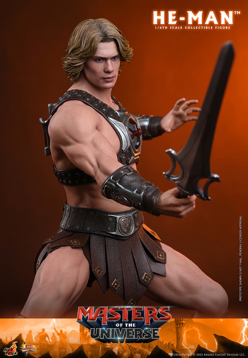 PRE-ORDER Hot Toys Masters of the Universe He-Man Sixth Scale Figure
