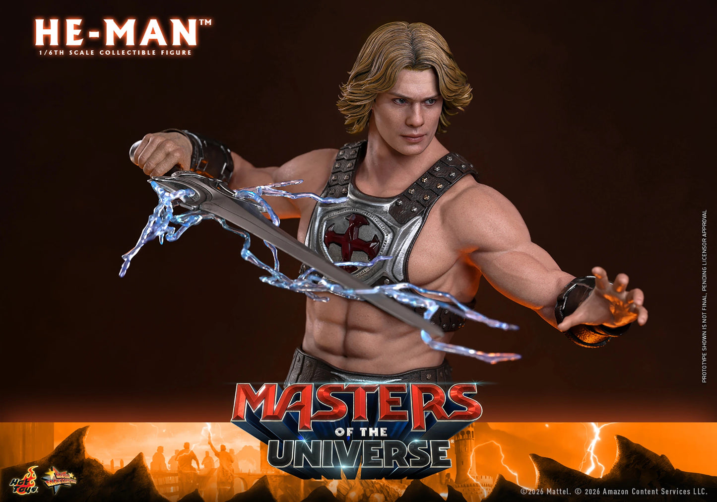 PRE-ORDER Hot Toys Masters of the Universe He-Man Sixth Scale Figure