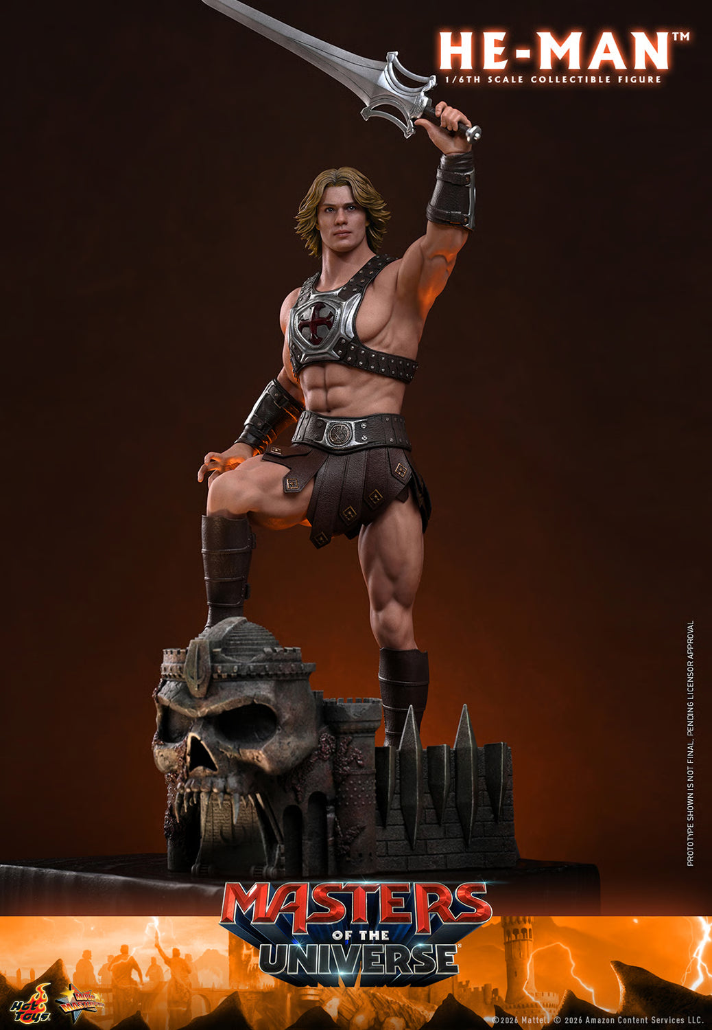 PRE-ORDER Hot Toys Masters of the Universe He-Man Sixth Scale Figure