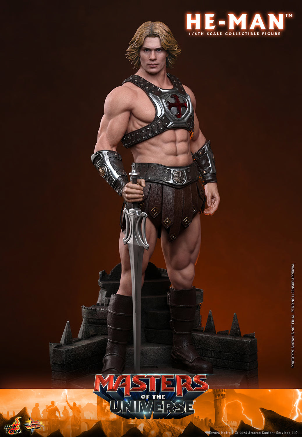 PRE-ORDER Hot Toys Masters of the Universe He-Man Sixth Scale Figure