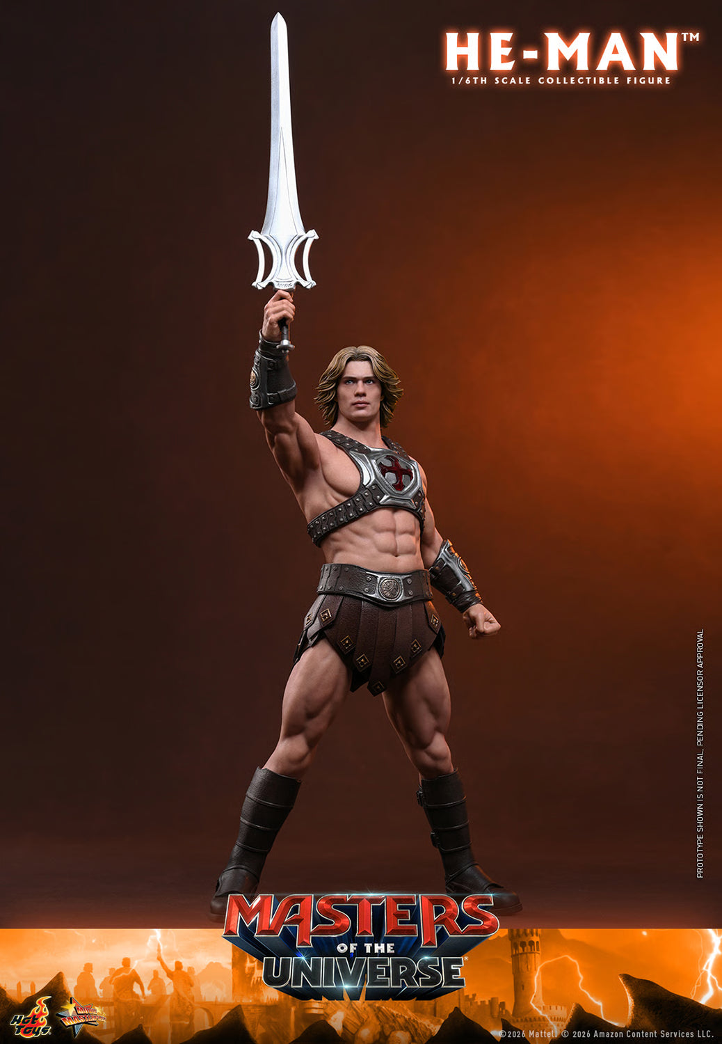 PRE-ORDER Hot Toys Masters of the Universe He-Man Sixth Scale Figure