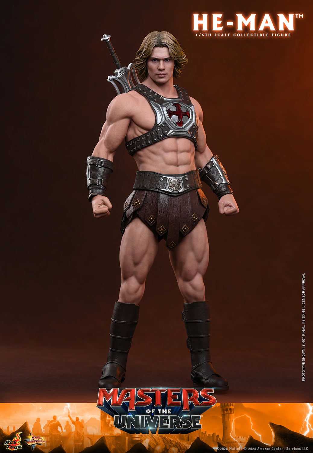 PRE-ORDER Hot Toys Masters of the Universe He-Man Sixth Scale Figure