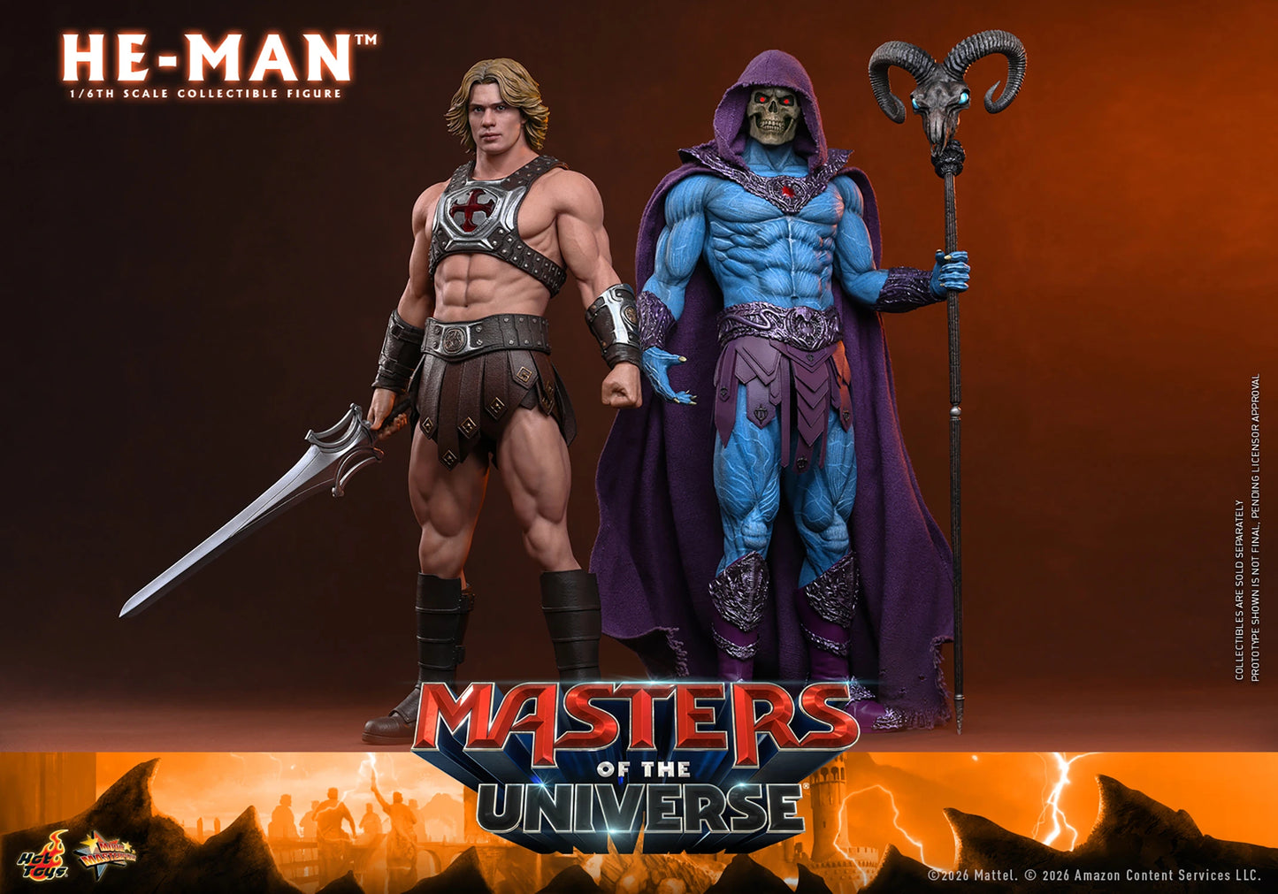 PRE-ORDER Hot Toys Masters of the Universe He-Man Sixth Scale Figure