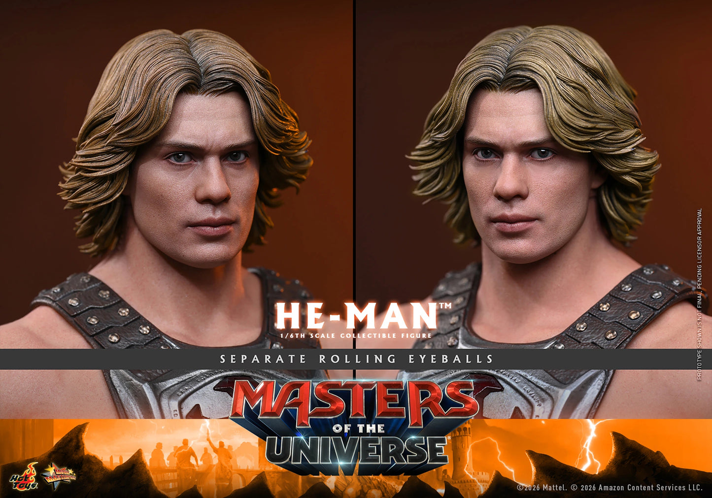 PRE-ORDER Hot Toys Masters of the Universe He-Man Sixth Scale Figure