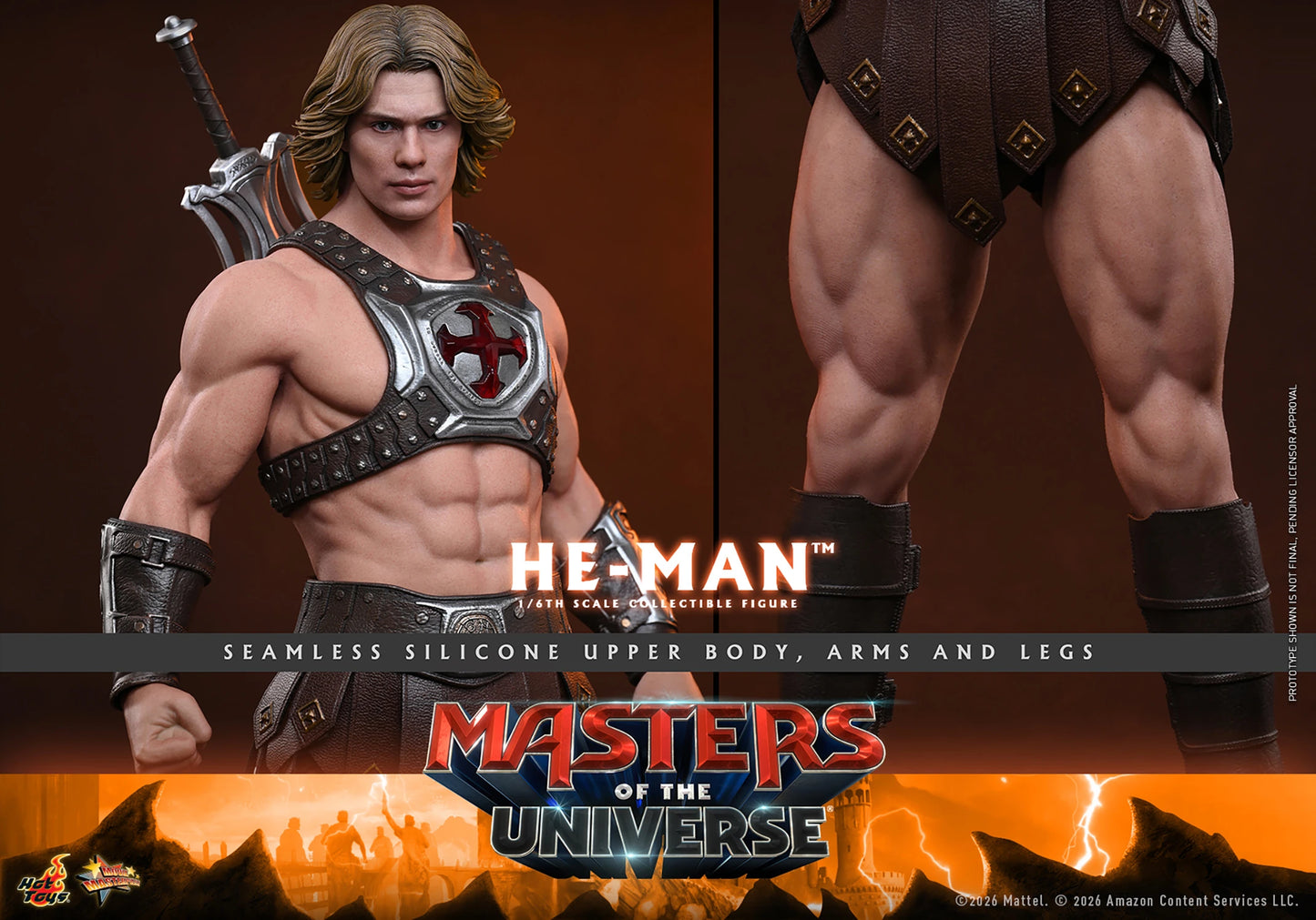 PRE-ORDER Hot Toys Masters of the Universe He-Man Sixth Scale Figure