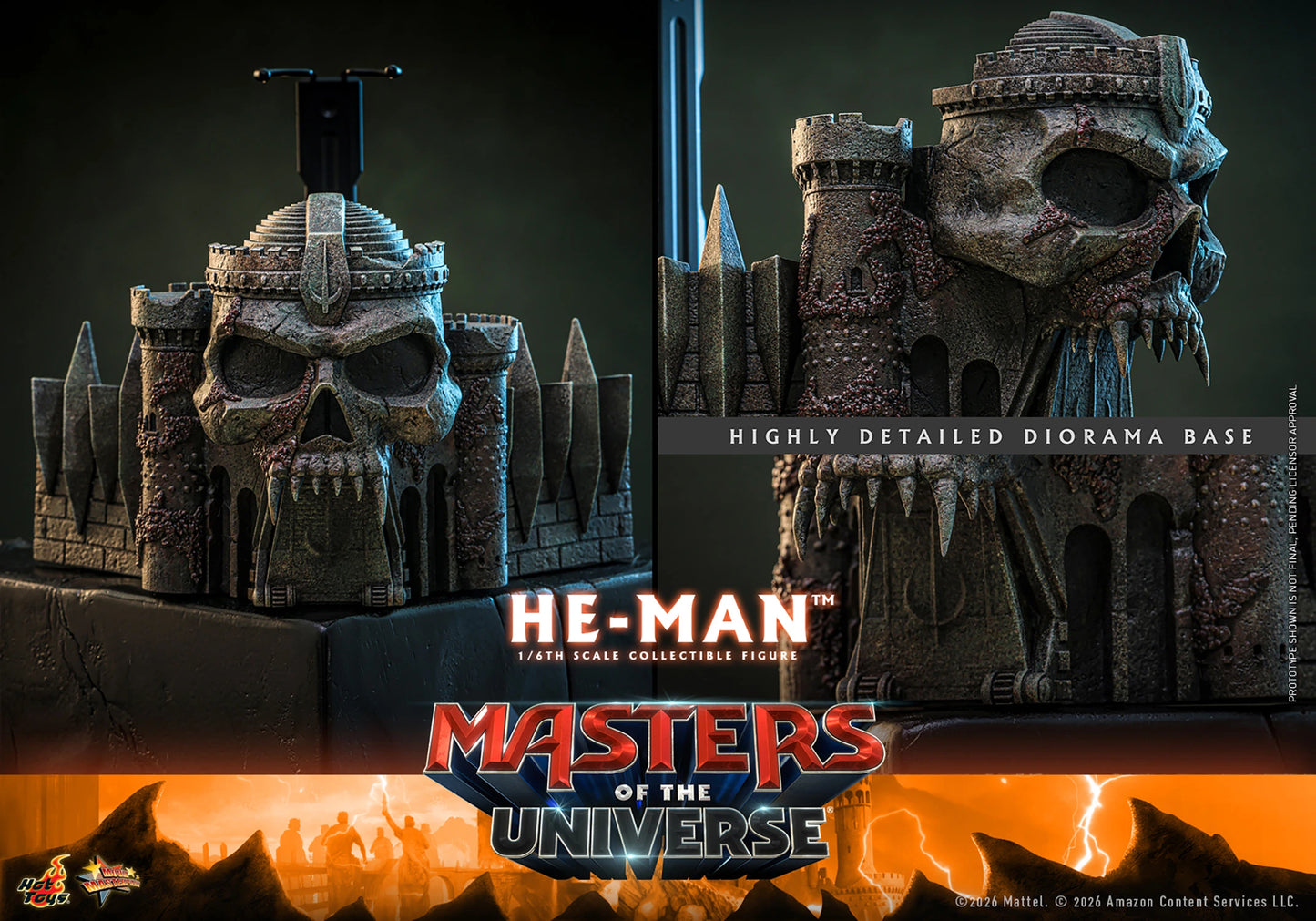 PRE-ORDER Hot Toys Masters of the Universe He-Man Sixth Scale Figure