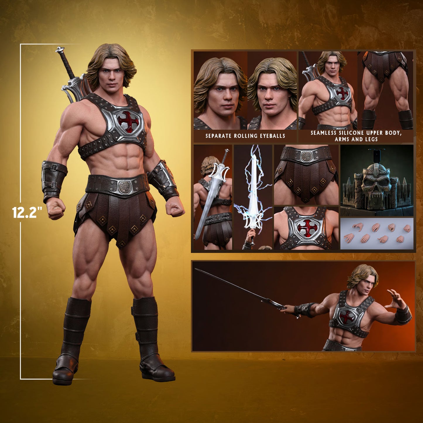 PRE-ORDER Hot Toys Masters of the Universe He-Man Sixth Scale Figure