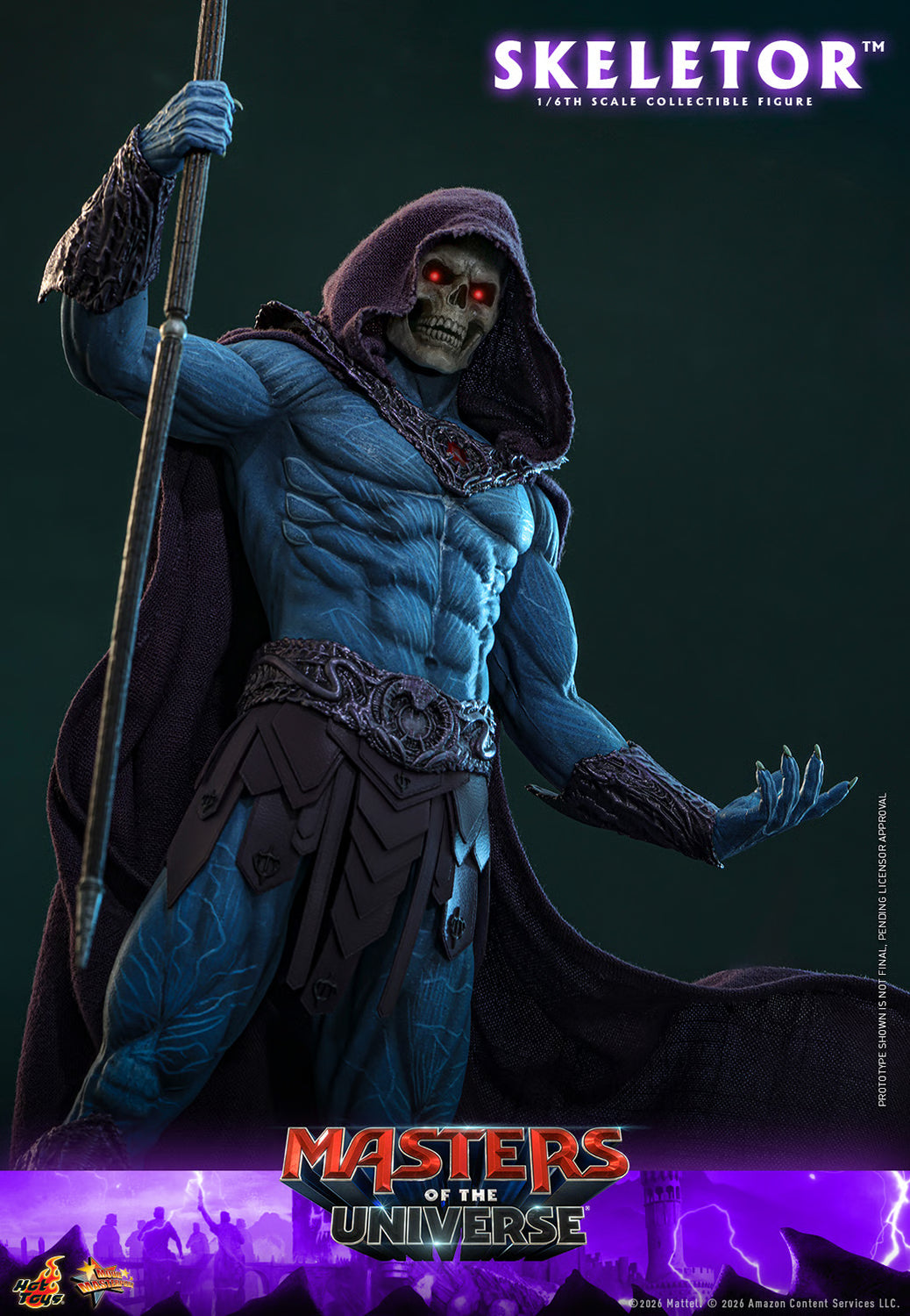 PRE-ORDER Hot Toys Masters of the Universe Skeletor Sixth Scale Figure
