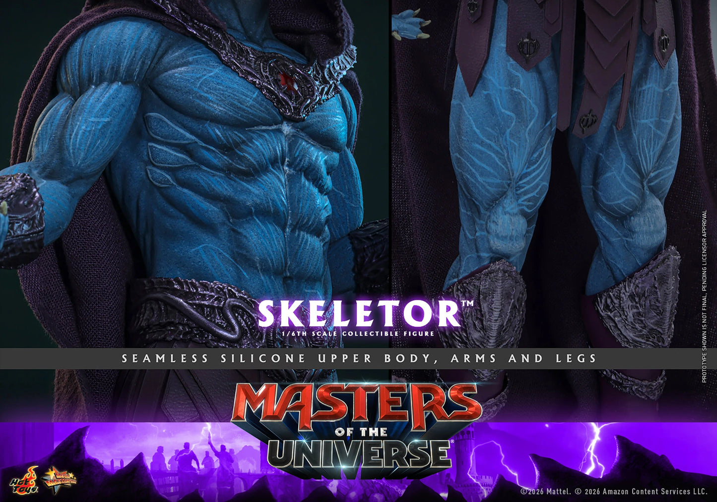 PRE-ORDER Hot Toys Masters of the Universe Skeletor Sixth Scale Figure