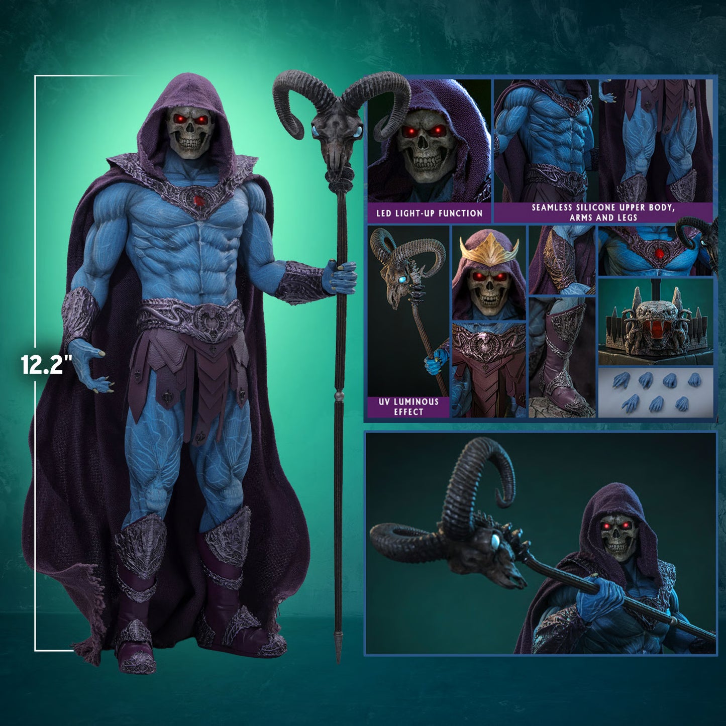 PRE-ORDER Skeletor Sixth Scale Figure Hot Toys