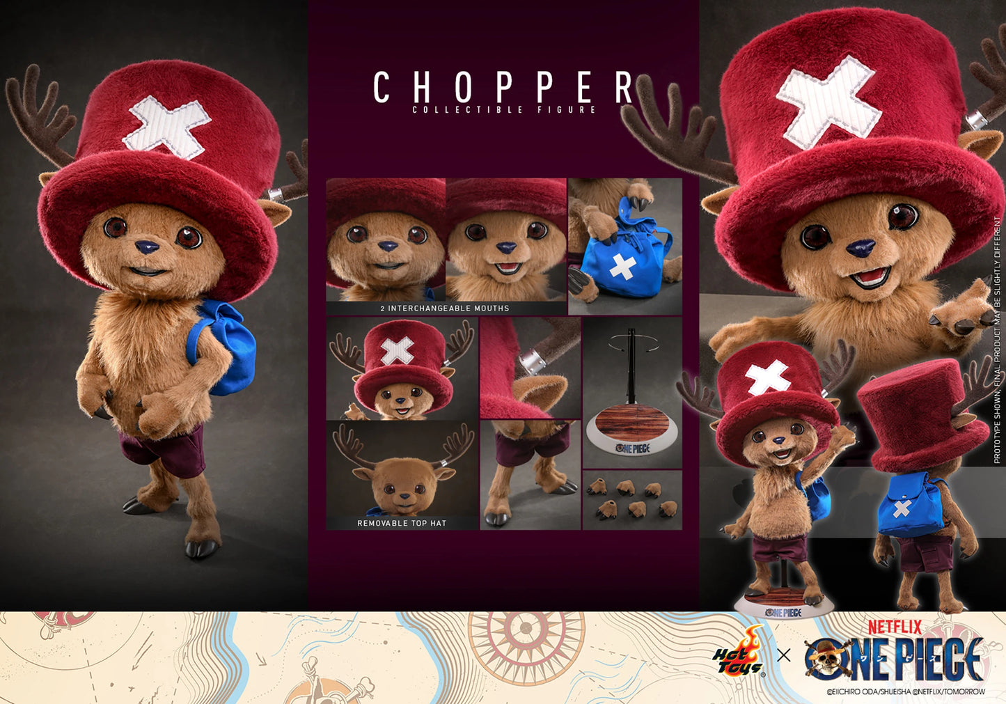 PRE-ORDER Hot Toys One Piece Tony Tony Chopper Collectible Figure