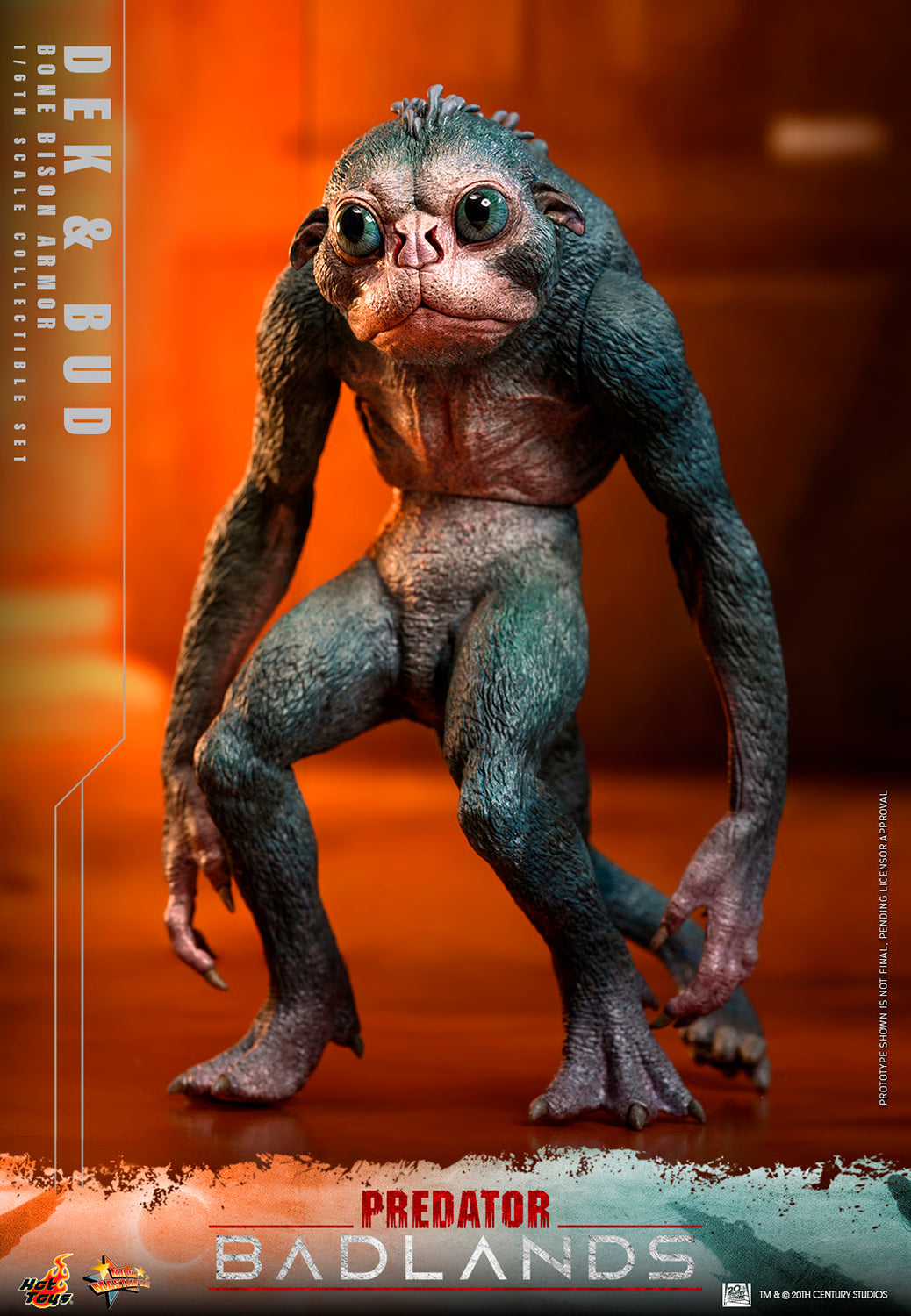 PRE-ORDER Hot Toys Predator: Badlands Dek (Bone Bison Armor) and Bud Sixth Scale Figure Set