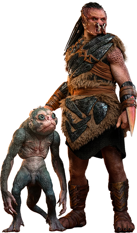 PRE-ORDER Hot Toys Predator: Badlands Dek (Bone Bison Armor) and Bud Sixth Scale Figure Set