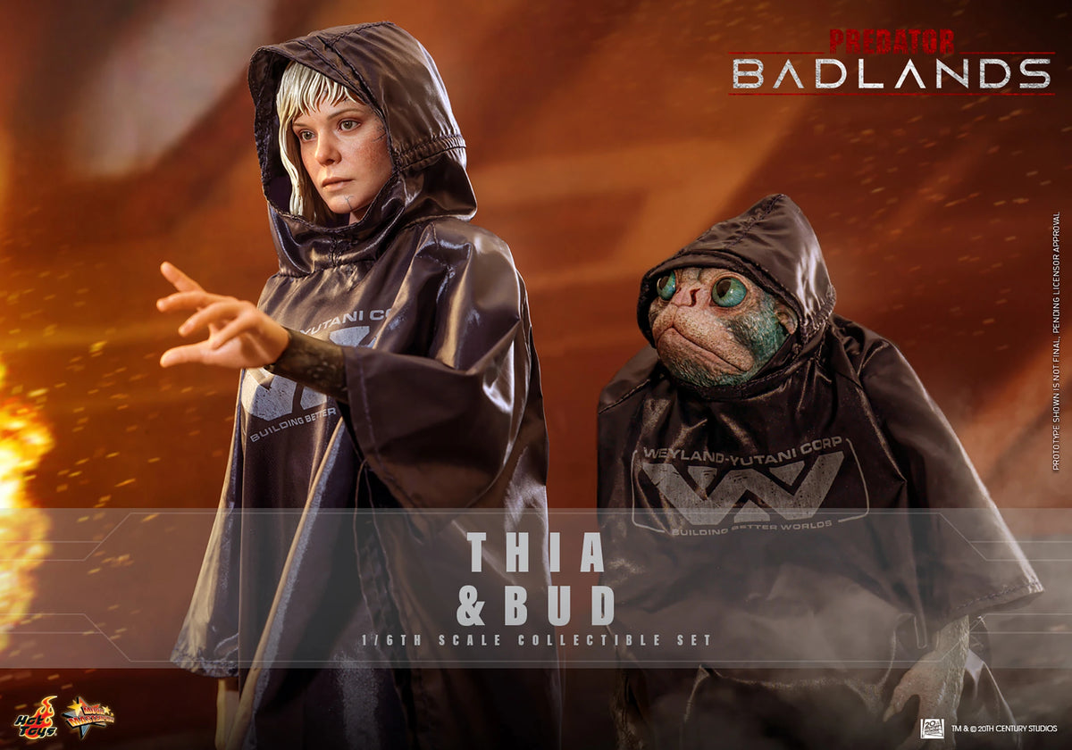 PRE-ORDER Hot Toys Predator Badlands MMS900 Thia and Bud 1/6th Scale Figure