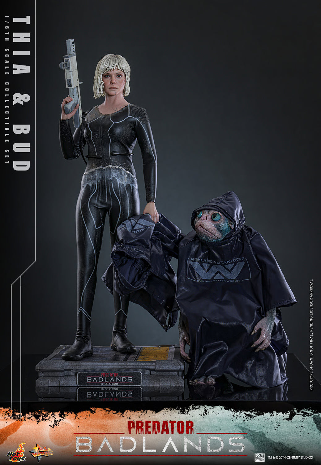 PRE-ORDER Hot Toys Predator Badlands MMS900 Thia and Bud 1/6th Scale Figure
