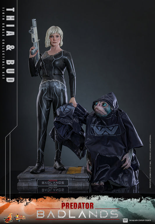 PRE-ORDER Hot Toys Predator Badlands MMS900 Thia and Bud 1/6th Scale Figure