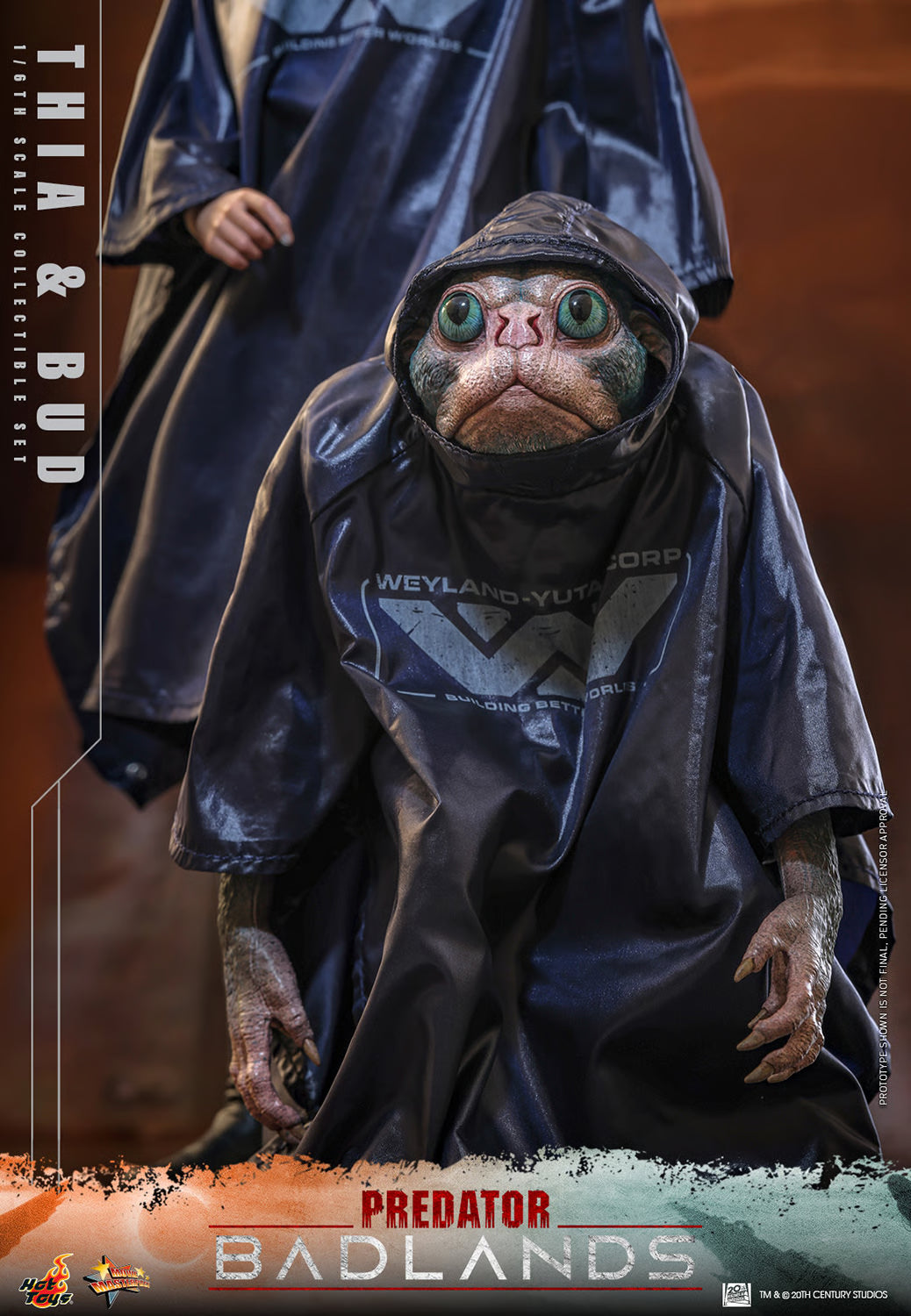 PRE-ORDER Hot Toys Predator Badlands MMS900 Thia and Bud 1/6th Scale Figure