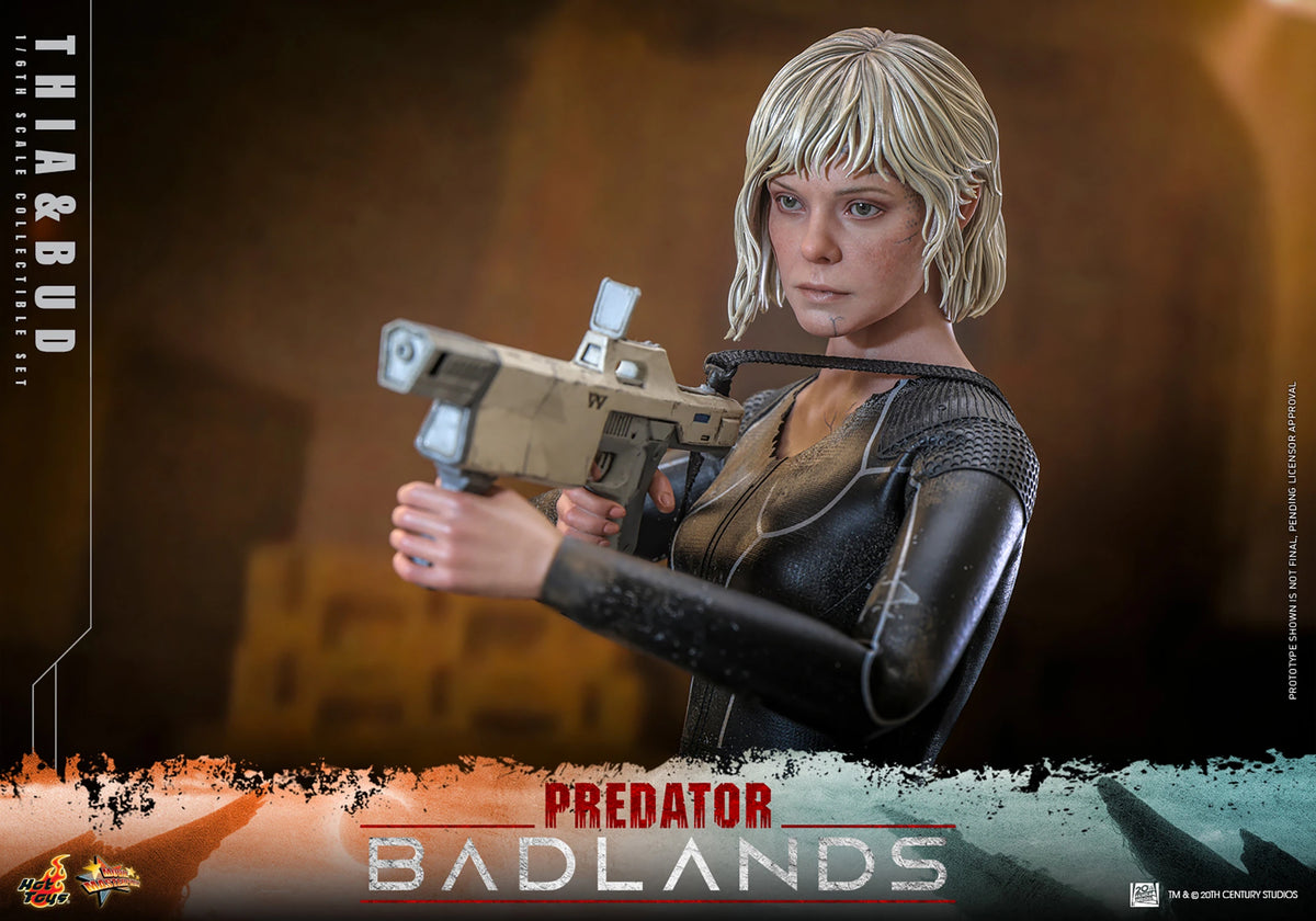 PRE-ORDER Hot Toys Predator Badlands MMS900 Thia and Bud 1/6th Scale Figure