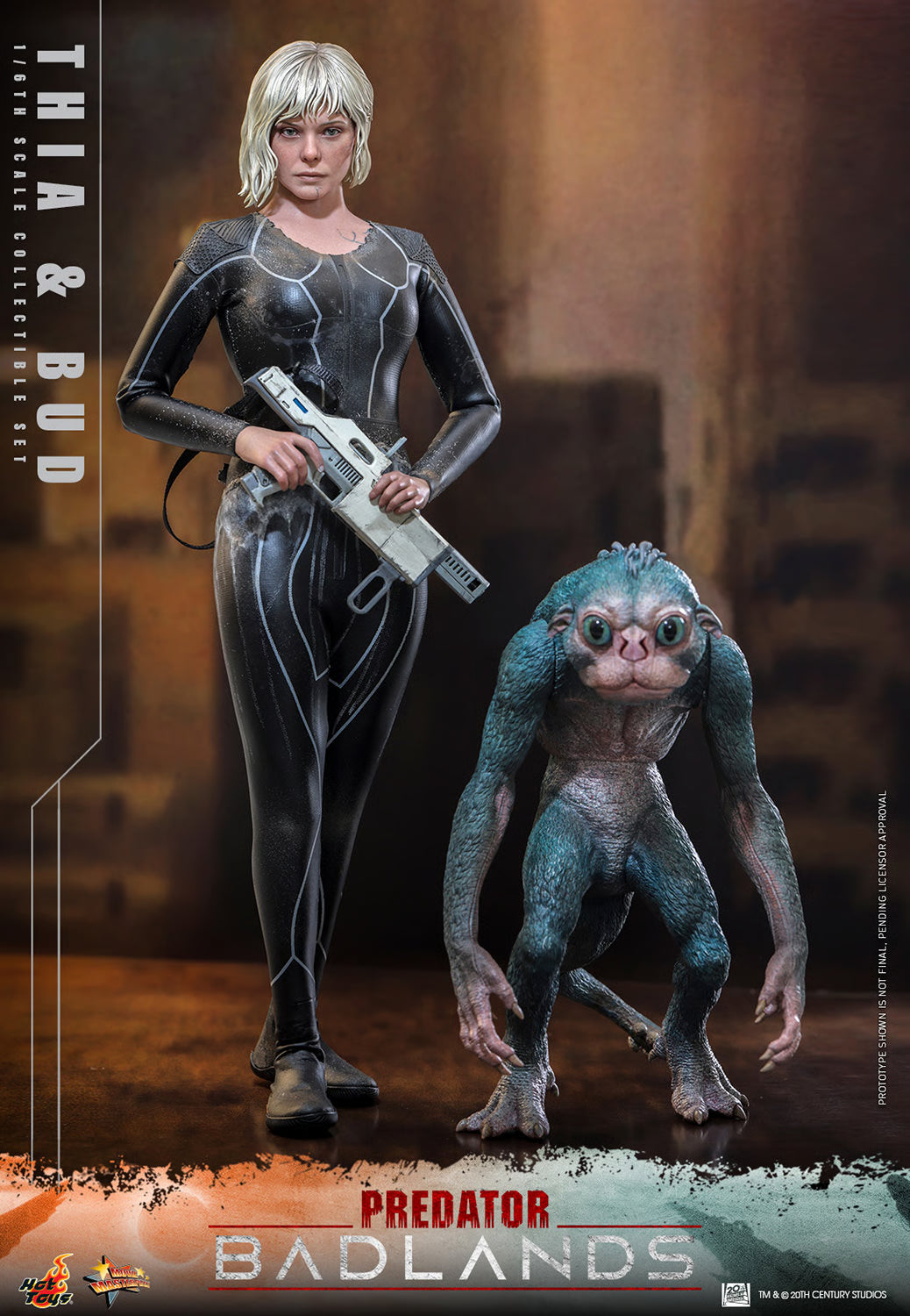 PRE-ORDER Hot Toys Predator Badlands MMS900 Thia and Bud 1/6th Scale Figure