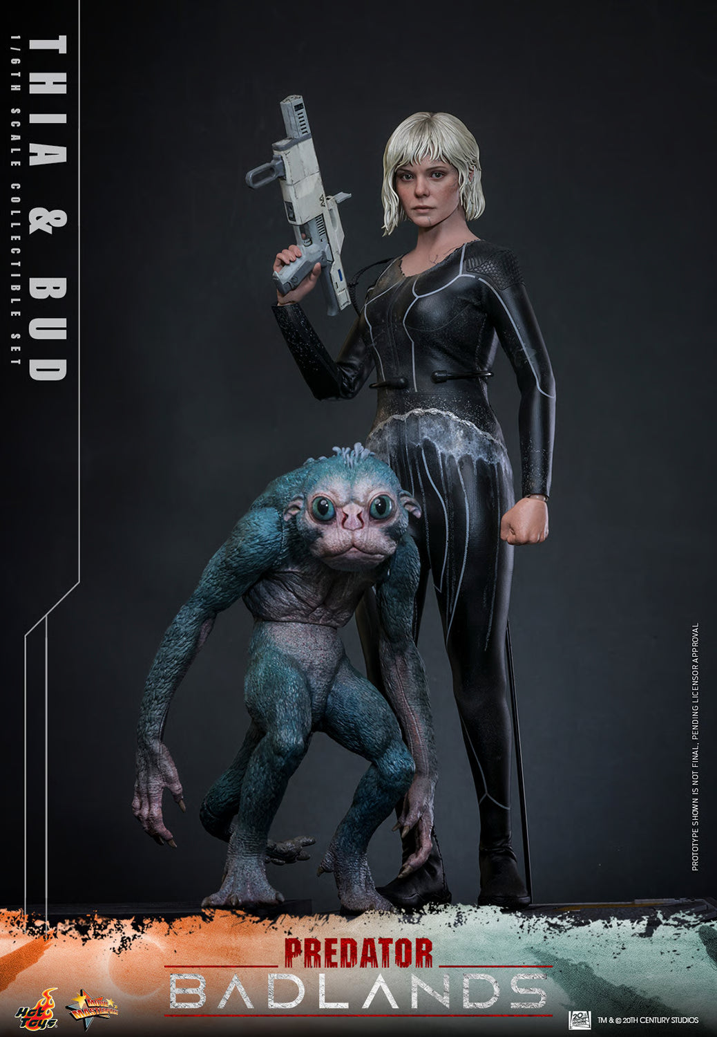 PRE-ORDER Hot Toys Predator Badlands MMS900 Thia and Bud 1/6th Scale Figure