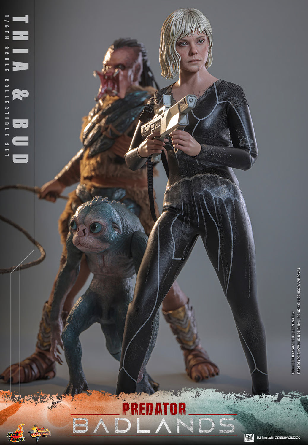 PRE-ORDER Hot Toys Predator Badlands MMS900 Thia and Bud 1/6th Scale Figure