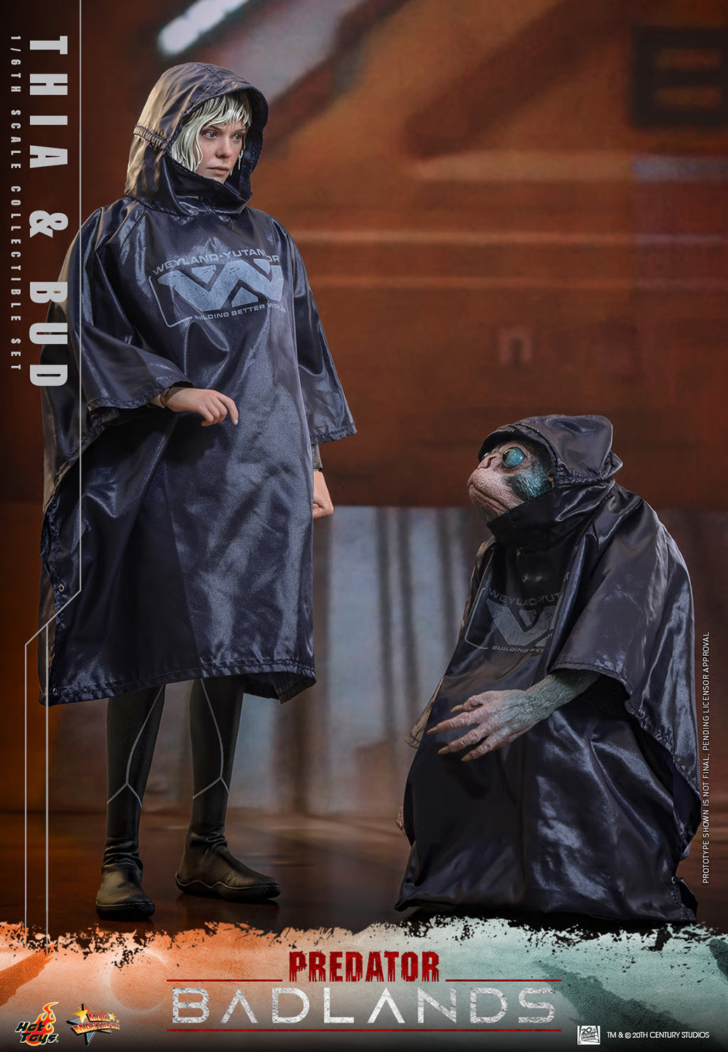 PRE-ORDER Hot Toys Predator Badlands MMS900 Thia and Bud 1/6th Scale Figure