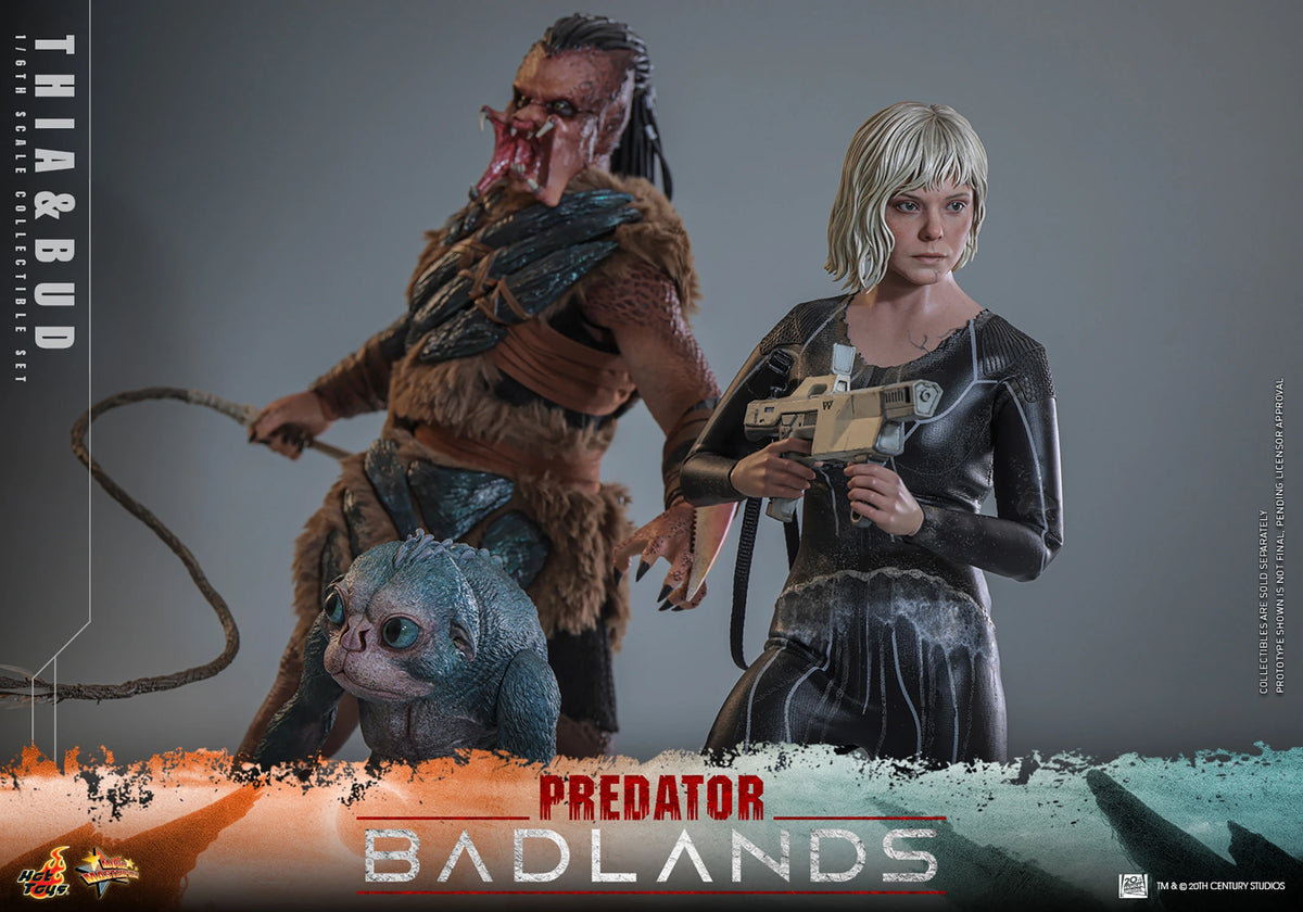 PRE-ORDER Hot Toys Predator Badlands MMS900 Thia and Bud 1/6th Scale Figure