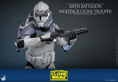 PRE-ORDER 104th Battalion Wolfpack Clone Trooper™ Sixth Scale Figure Hot Toys