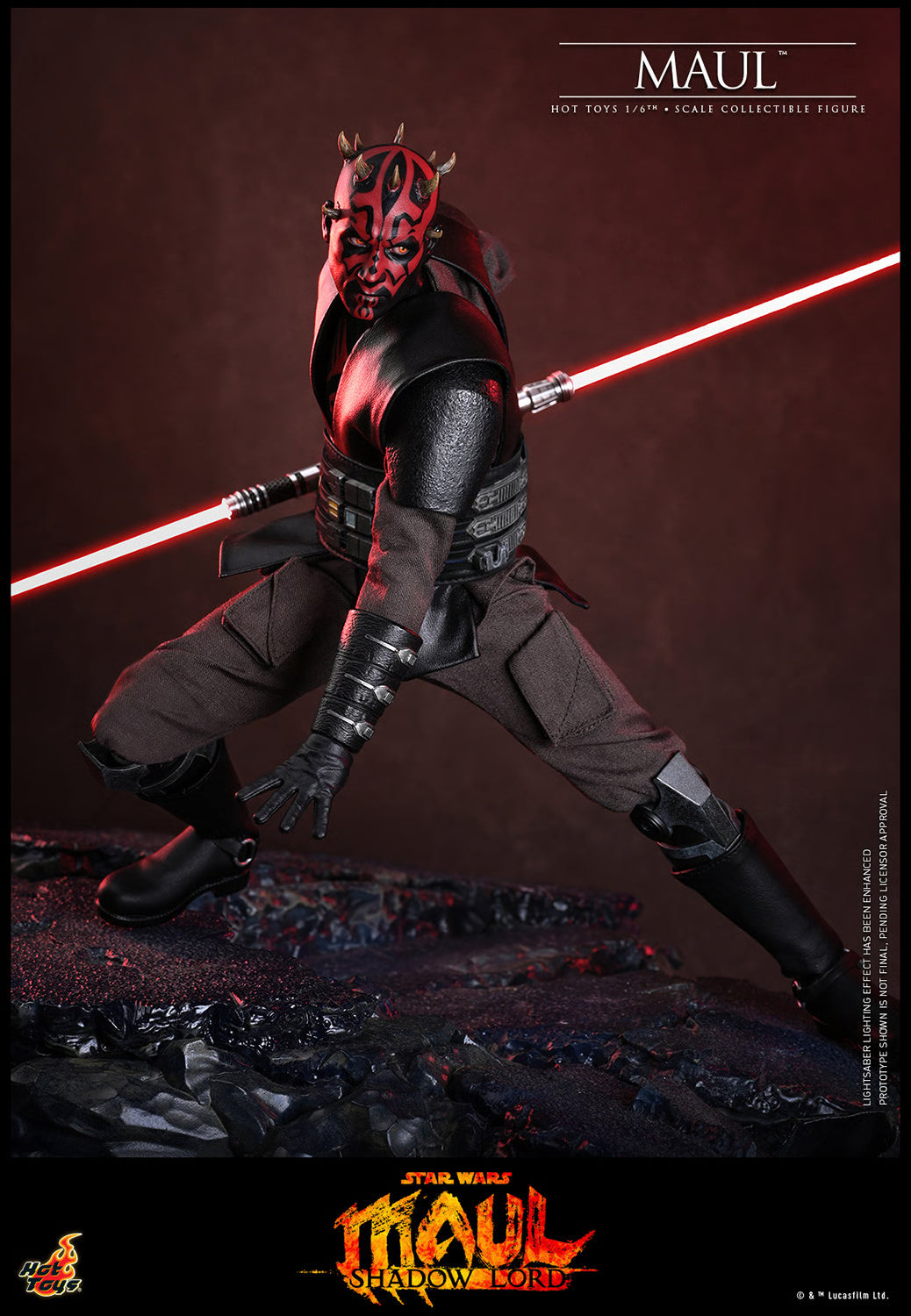 PRE-ORDER Hot Toys Star Wars Maul Shadow Lord Darth Maul 1/6th Figure