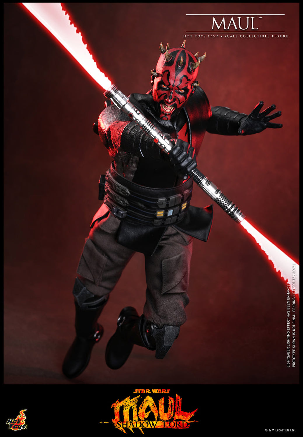 PRE-ORDER Hot Toys Star Wars Maul Shadow Lord Darth Maul 1/6th Figure