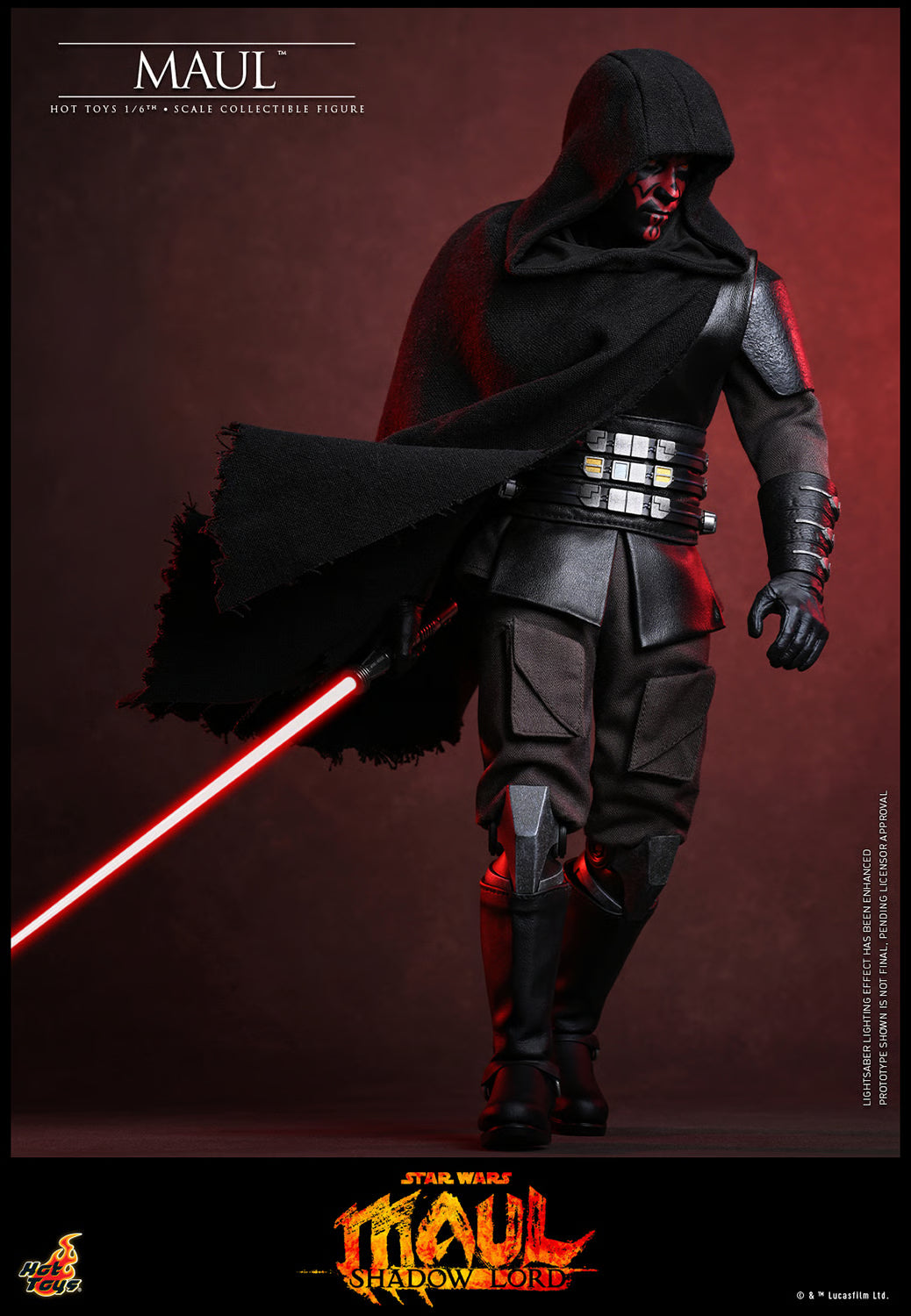 PRE-ORDER Hot Toys Star Wars Maul Shadow Lord Darth Maul 1/6th Figure