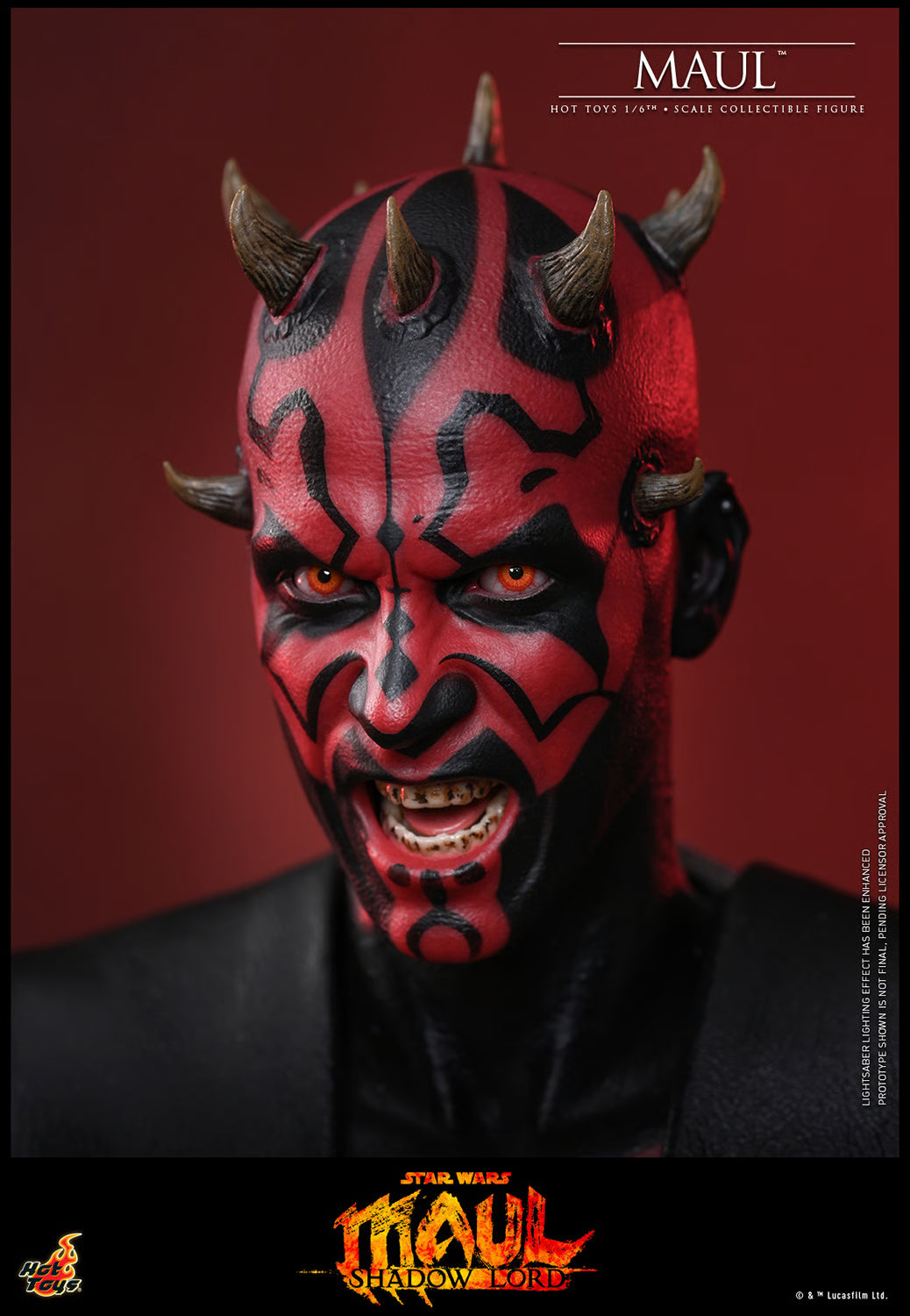 PRE-ORDER Hot Toys Star Wars Maul Shadow Lord Darth Maul 1/6th Figure