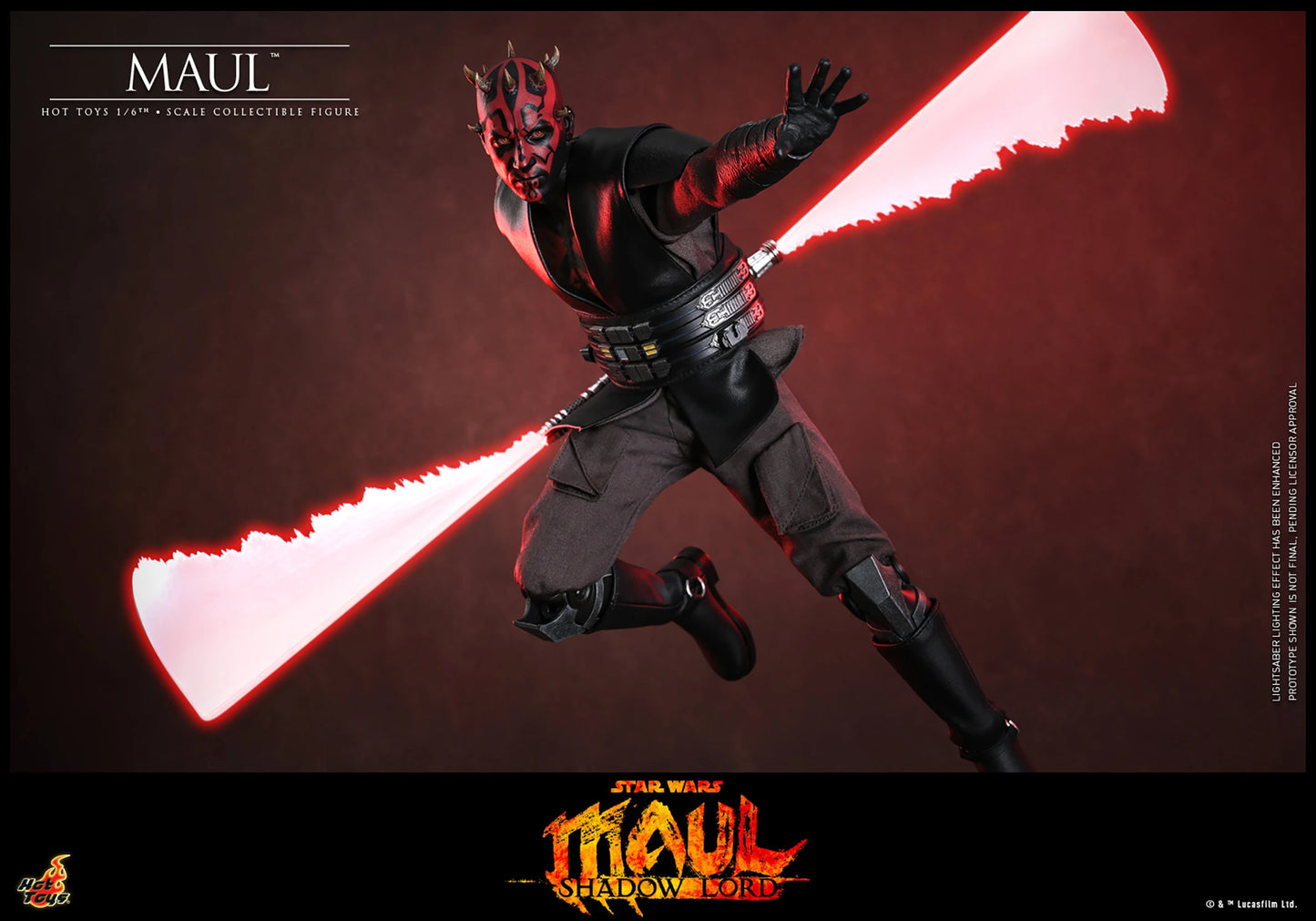 PRE-ORDER Hot Toys Star Wars Maul Shadow Lord Darth Maul 1/6th Figure