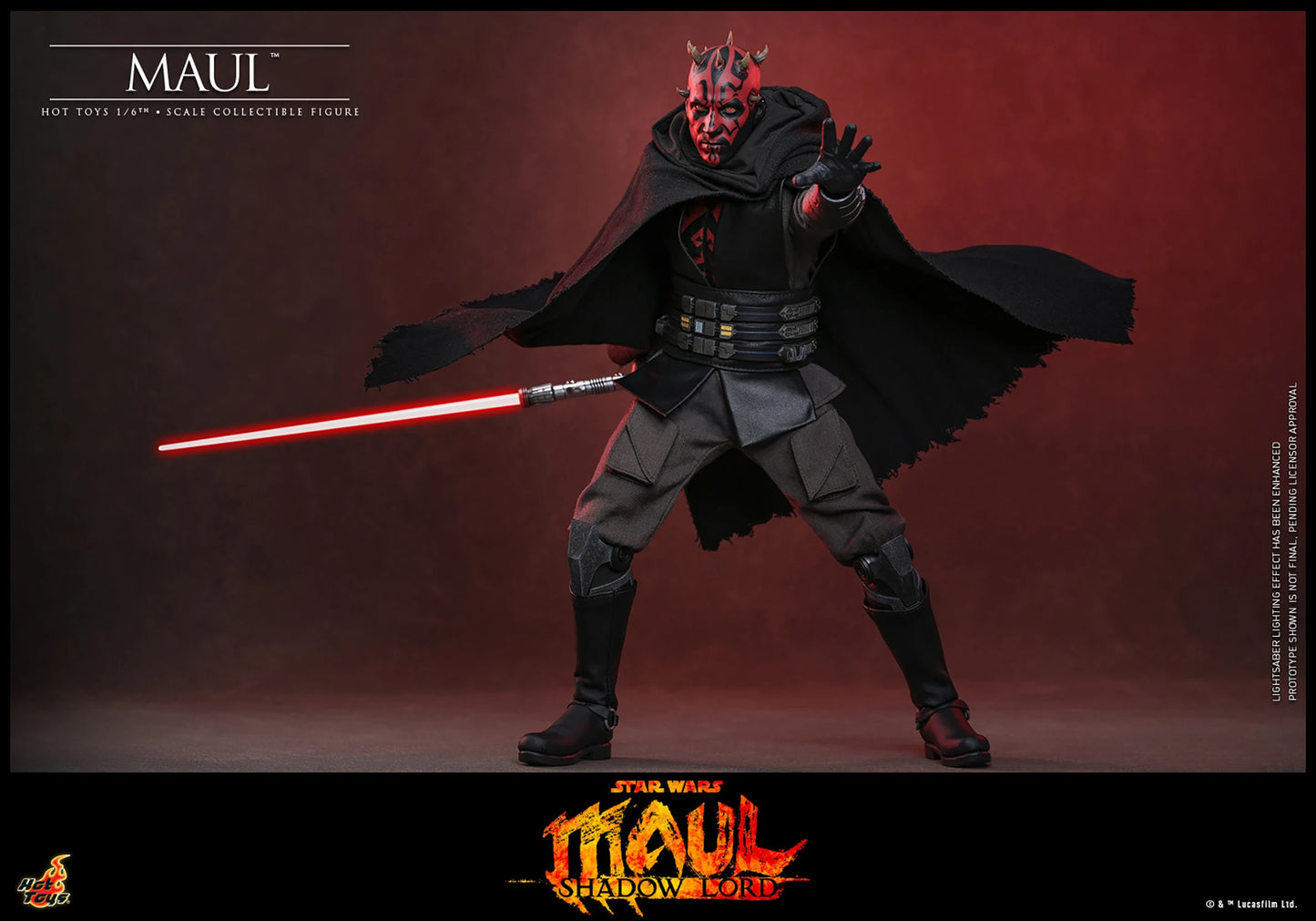 PRE-ORDER Hot Toys Star Wars Maul Shadow Lord Darth Maul 1/6th Figure