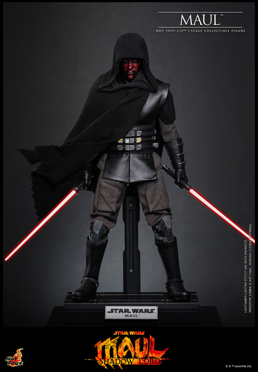 PRE-ORDER Hot Toys Star Wars Maul Shadow Lord Darth Maul 1/6th Figure