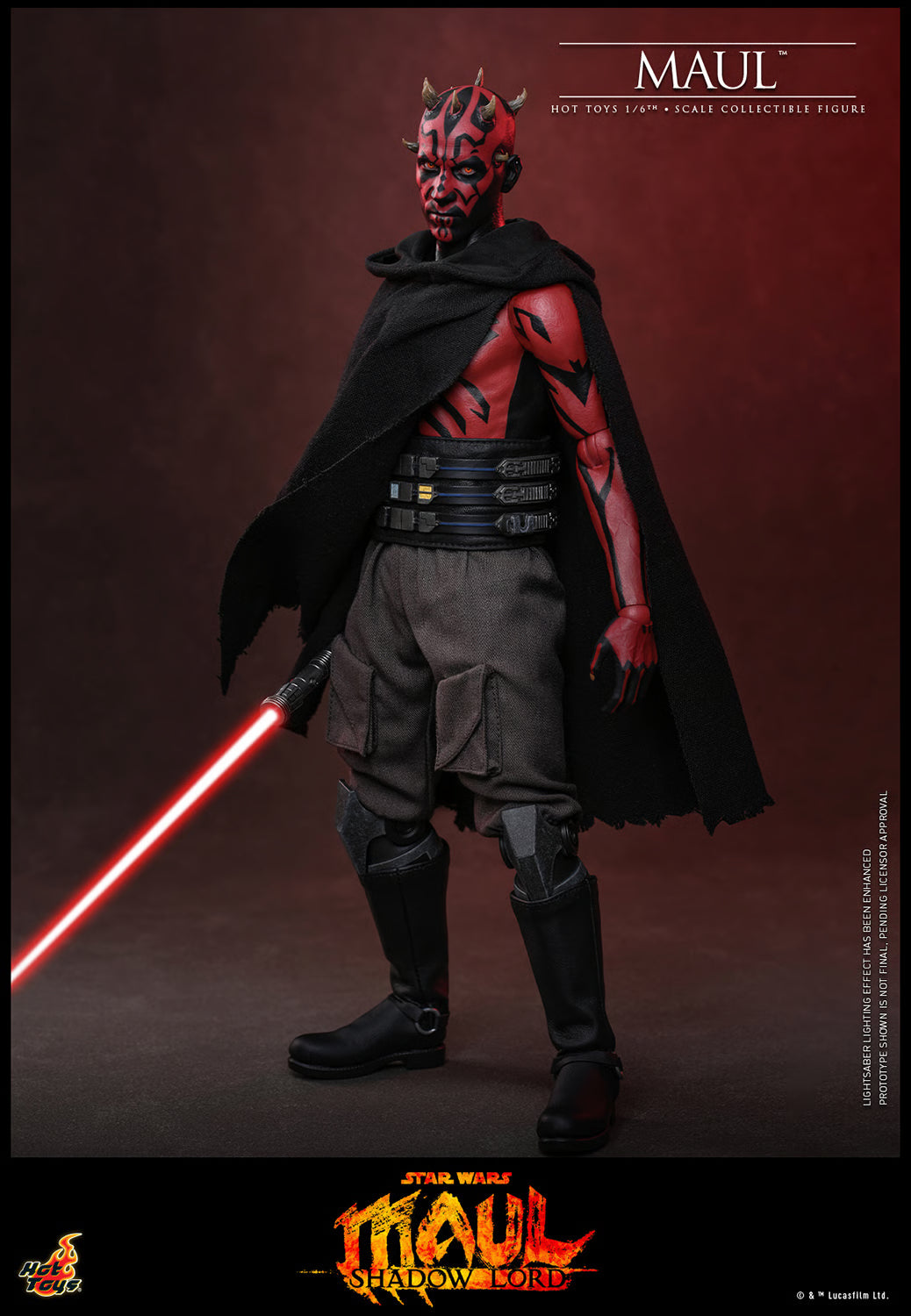 PRE-ORDER Hot Toys Star Wars Maul Shadow Lord Darth Maul 1/6th Figure