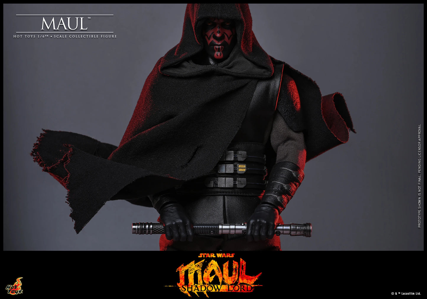 PRE-ORDER Hot Toys Star Wars Maul Shadow Lord Darth Maul 1/6th Figure