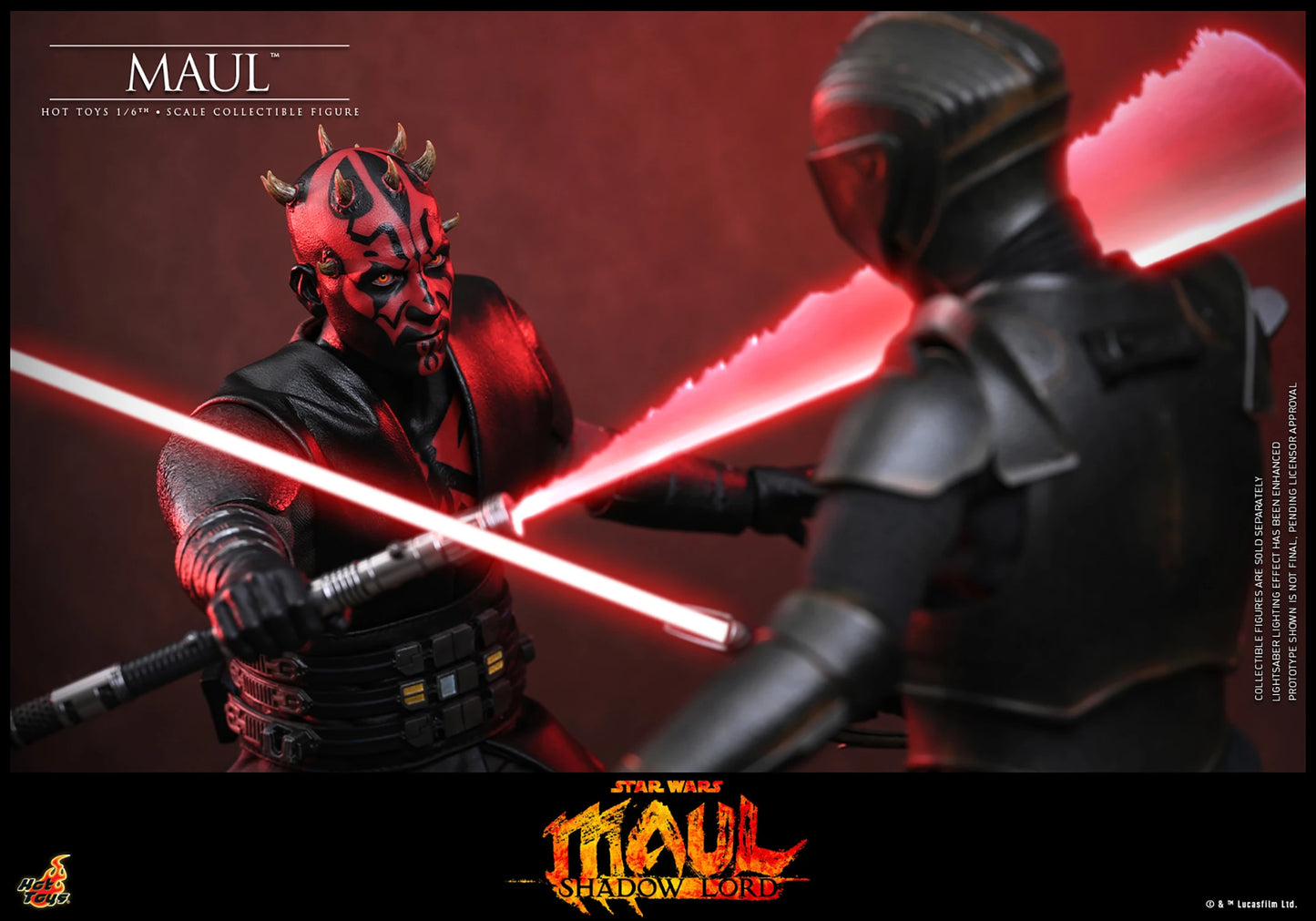 PRE-ORDER Hot Toys Star Wars Maul Shadow Lord Darth Maul 1/6th Figure
