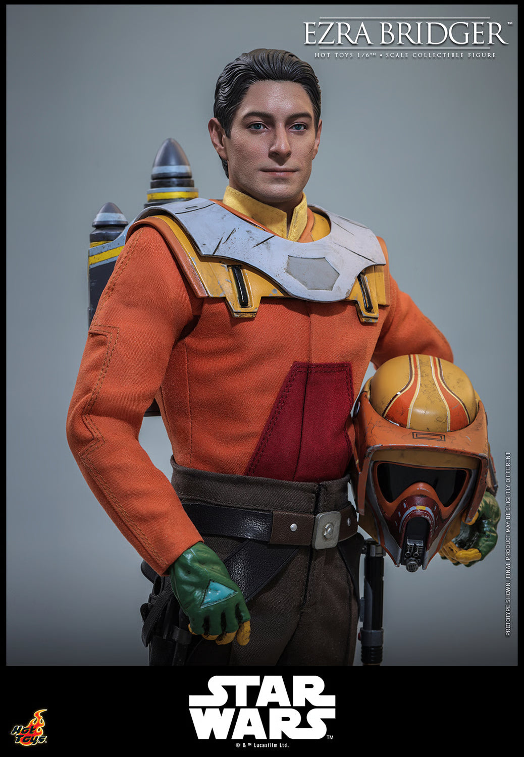 PRE-ORDER Hot Toys Star Wars Rebels Ezra Bridger 1/6th Scale Figure