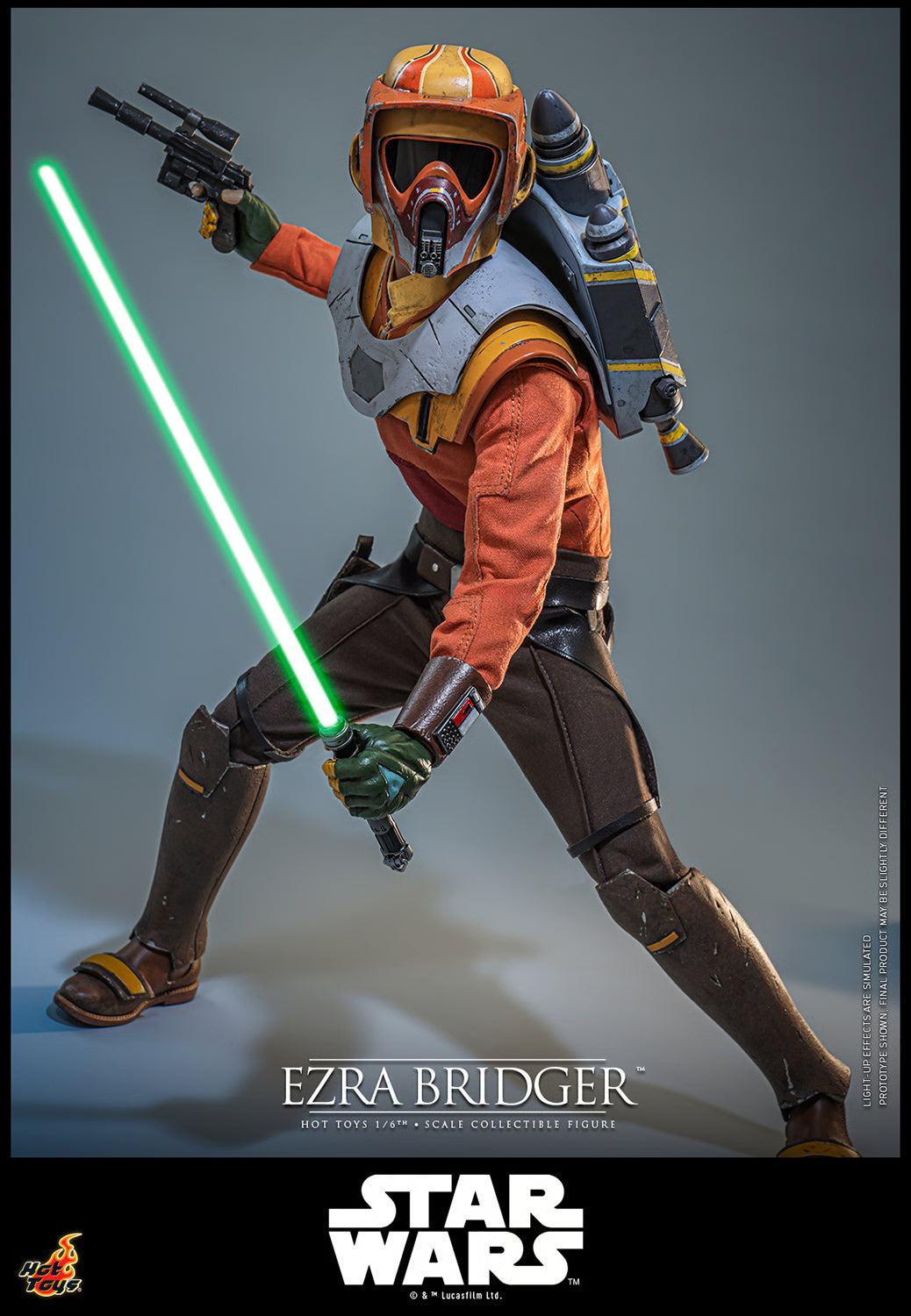 PRE-ORDER Hot Toys Star Wars Rebels Ezra Bridger 1/6th Scale Figure
