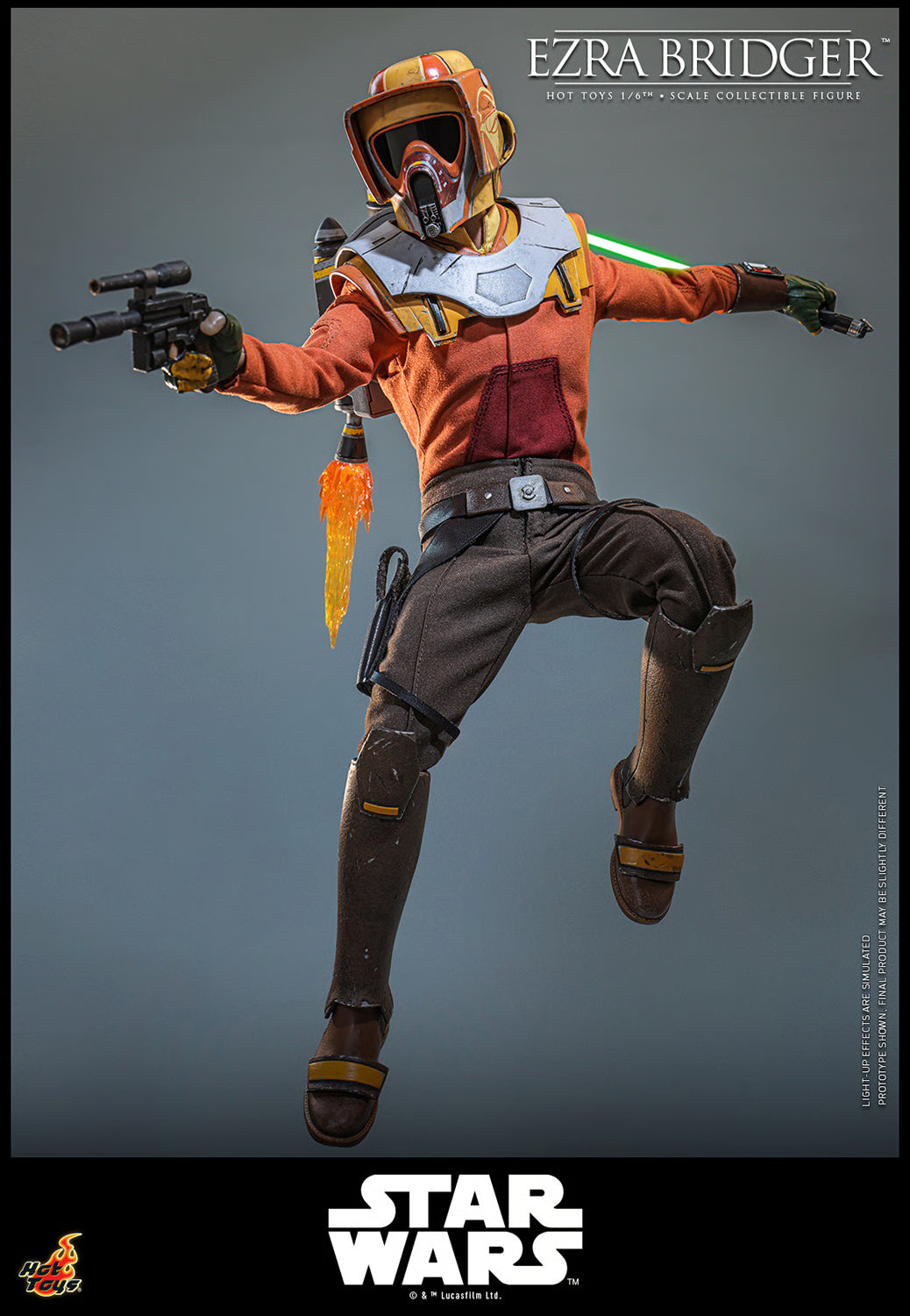 PRE-ORDER Hot Toys Star Wars Rebels Ezra Bridger 1/6th Scale Figure