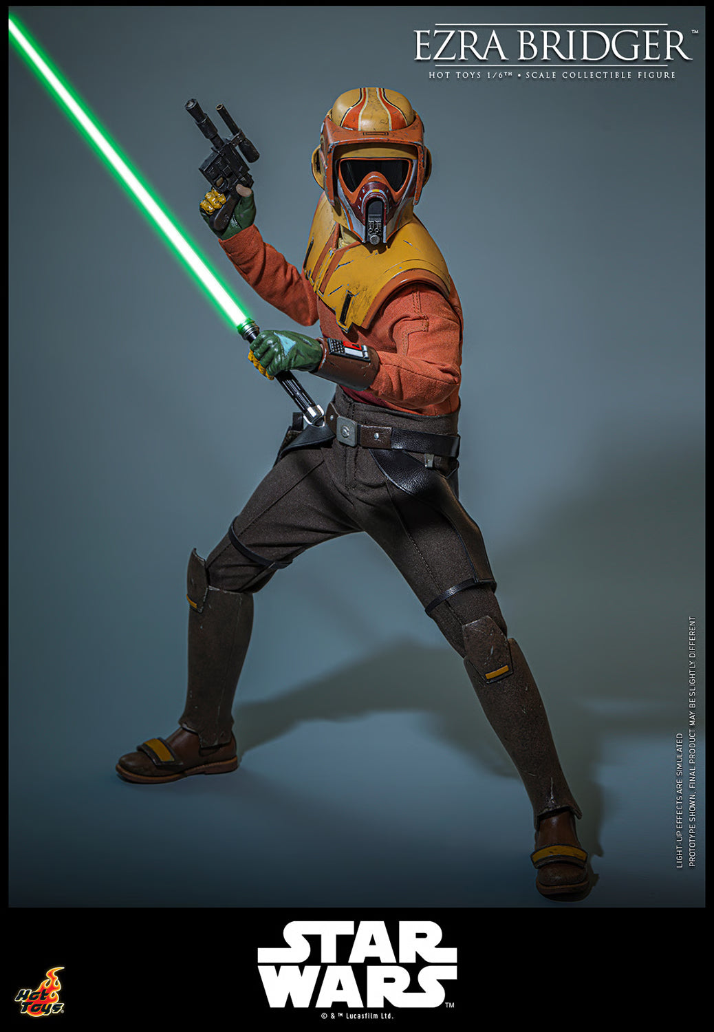 PRE-ORDER Hot Toys Star Wars Rebels Ezra Bridger 1/6th Scale Figure